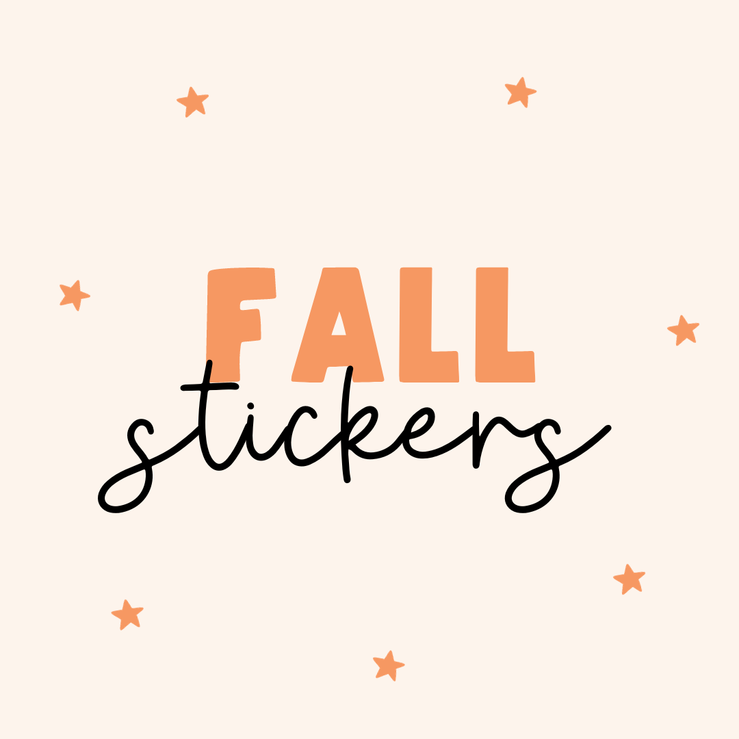 Fall Stickers