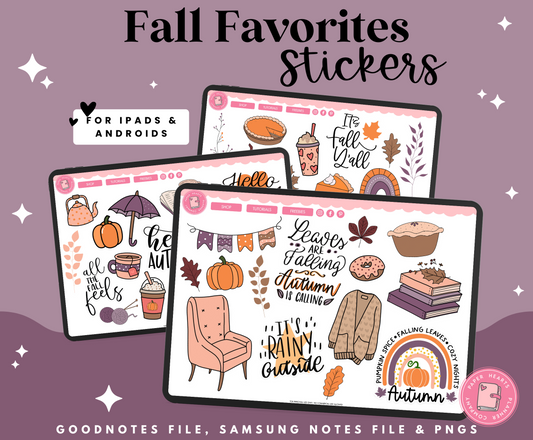Fall Favorites Stickers