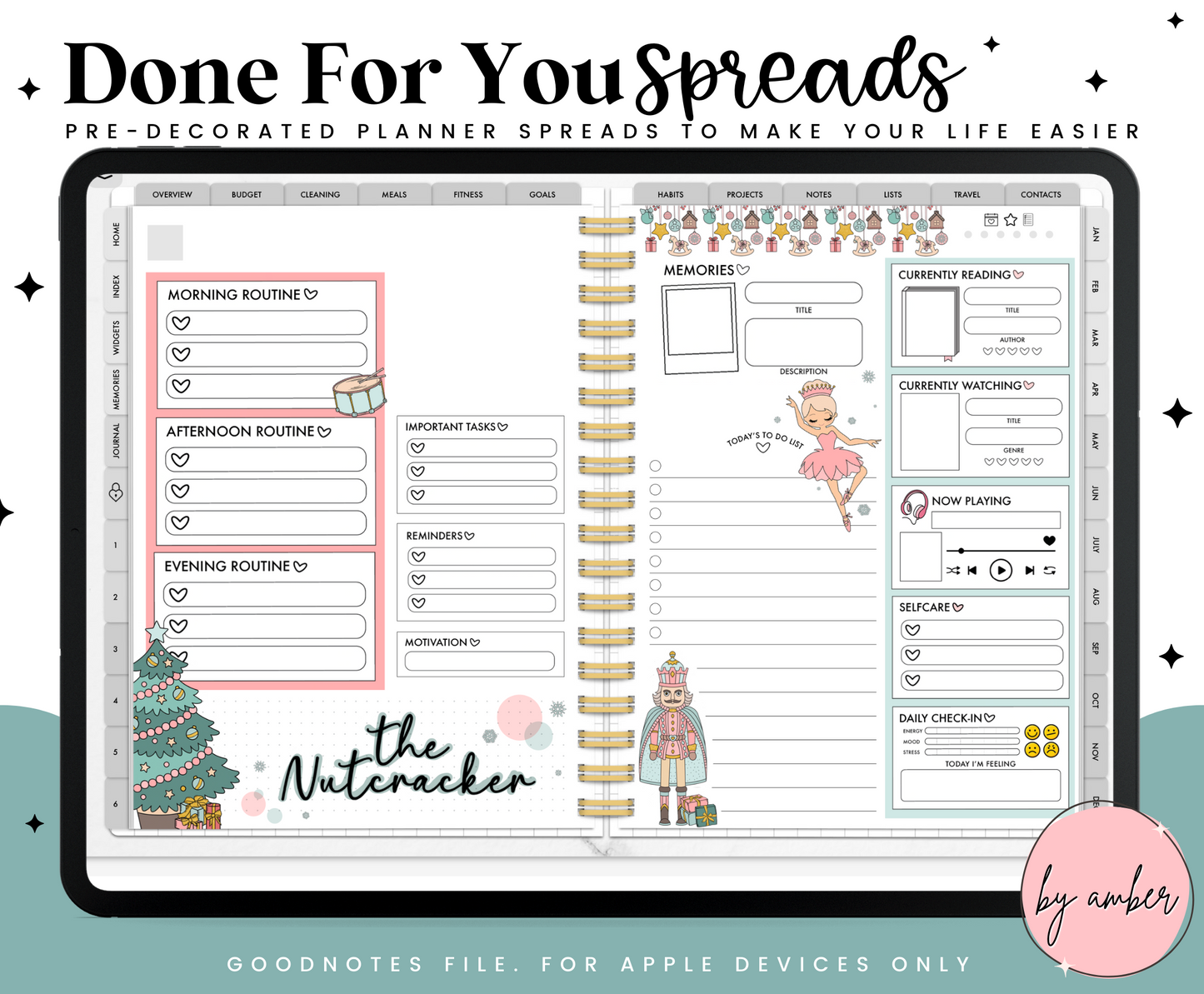 The Nutcracker Daily Done For You Spread