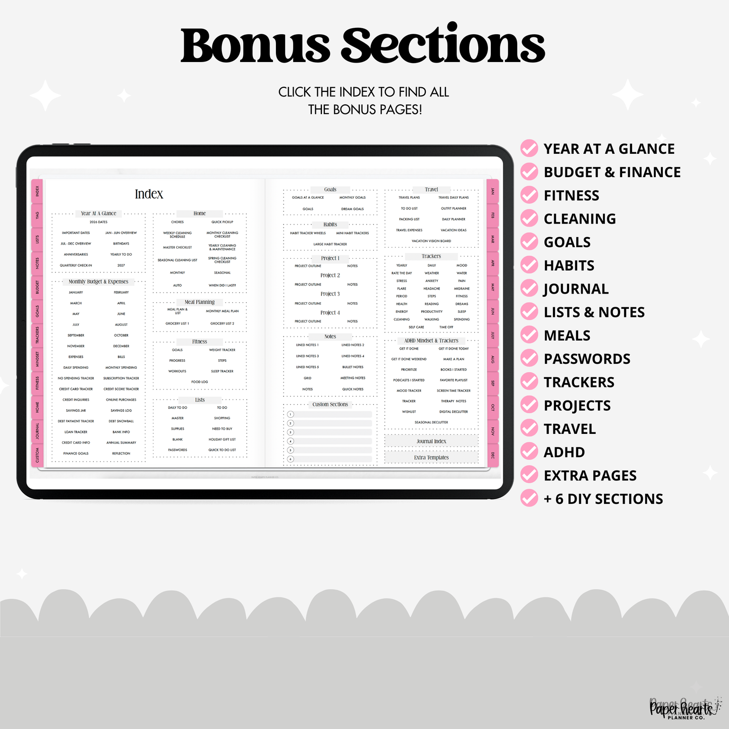 2026 Everything Planner Book Fold