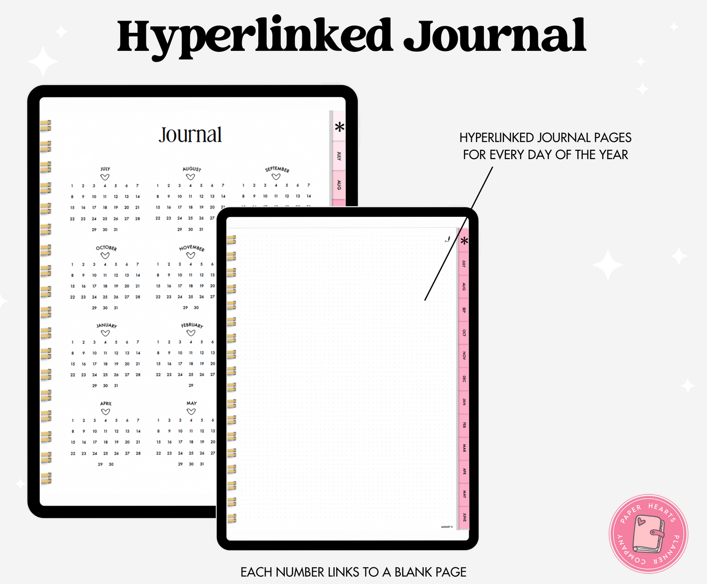 25-26 Midyear Pink Portrait Everything Planner