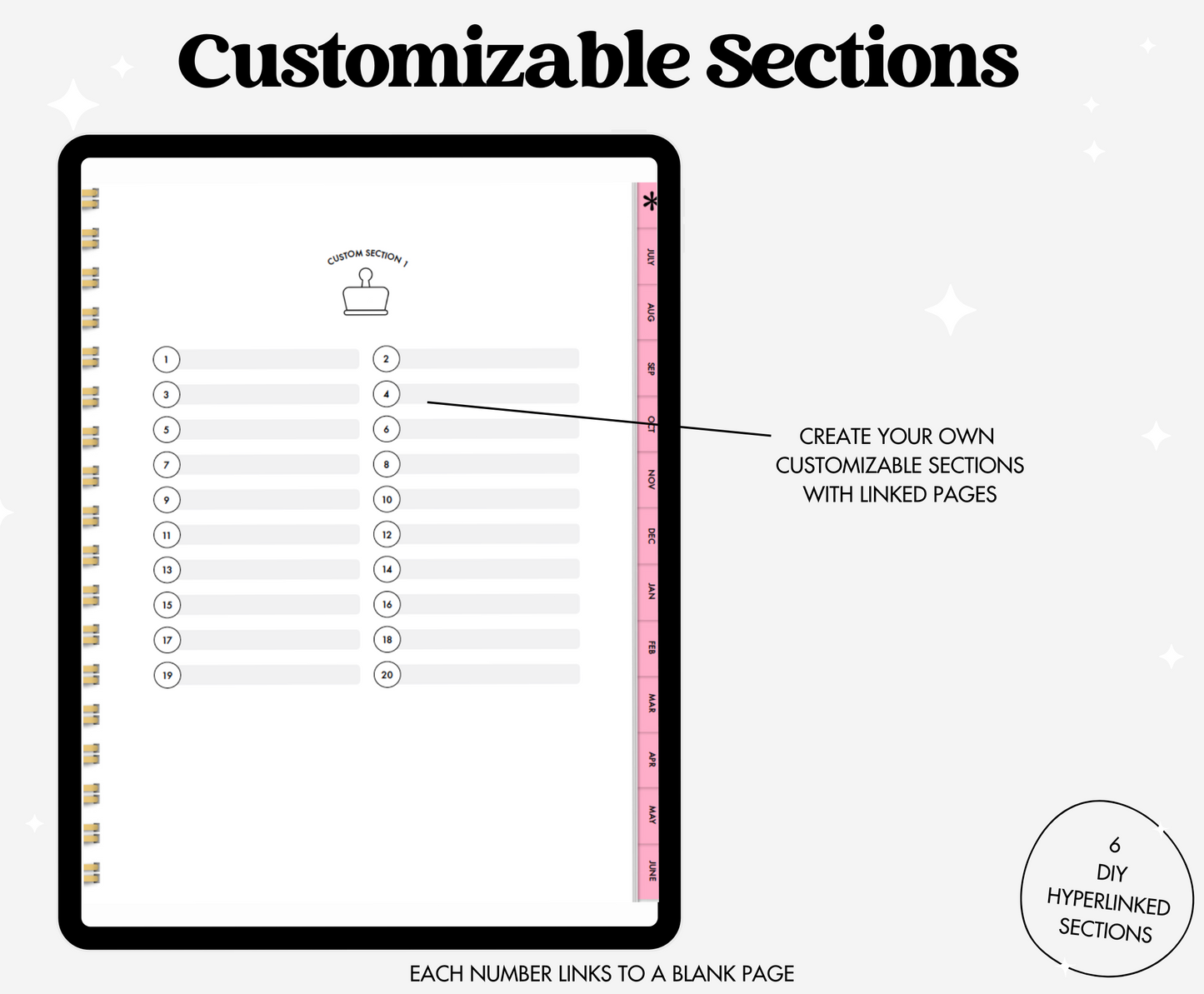 25-26 Midyear Pink Portrait Everything Planner
