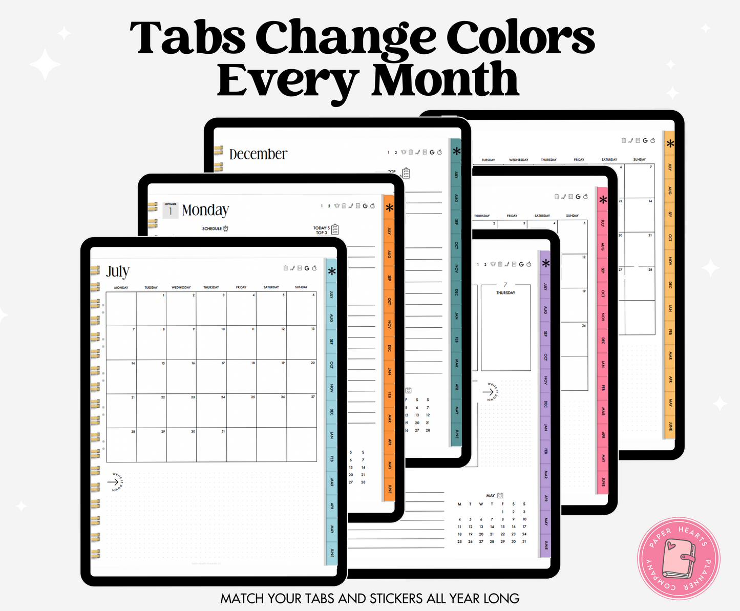 25-26 Midyear Seasonal Portrait Everything Planner