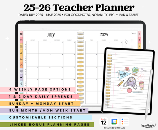 25-26 Midyear Teacher Planner