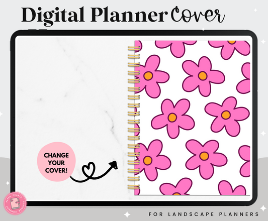 Dark Pink Flowers Cover