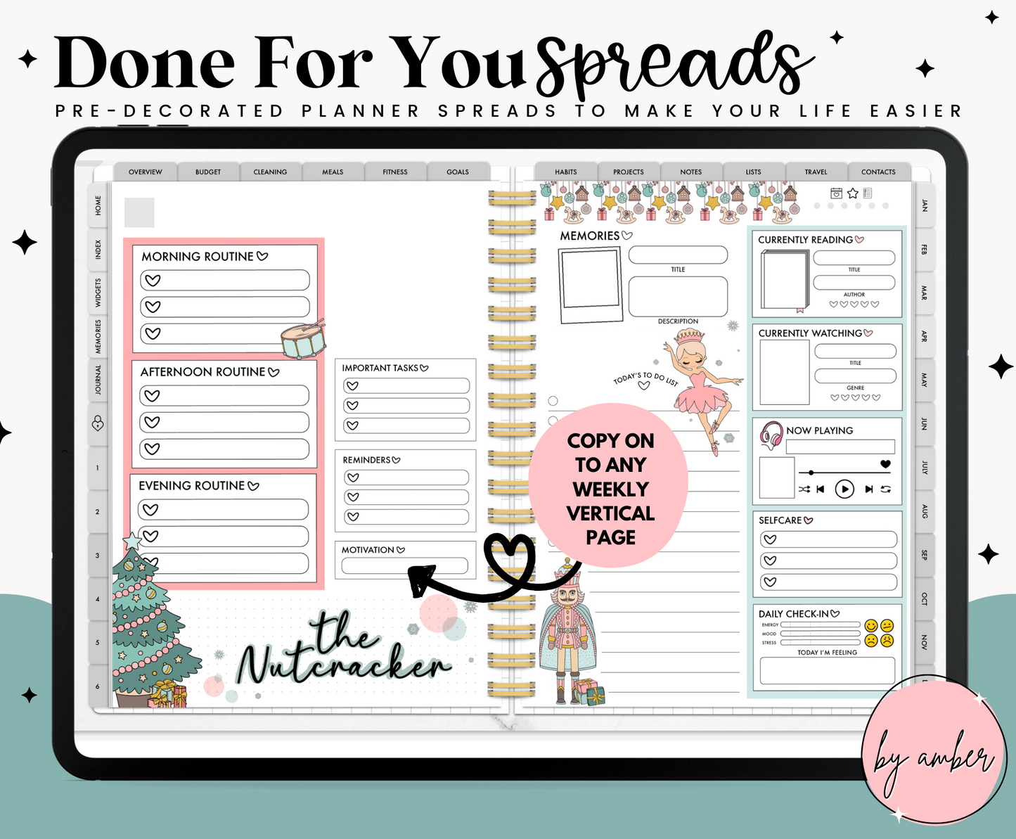 The Nutcracker Daily Done For You Spread