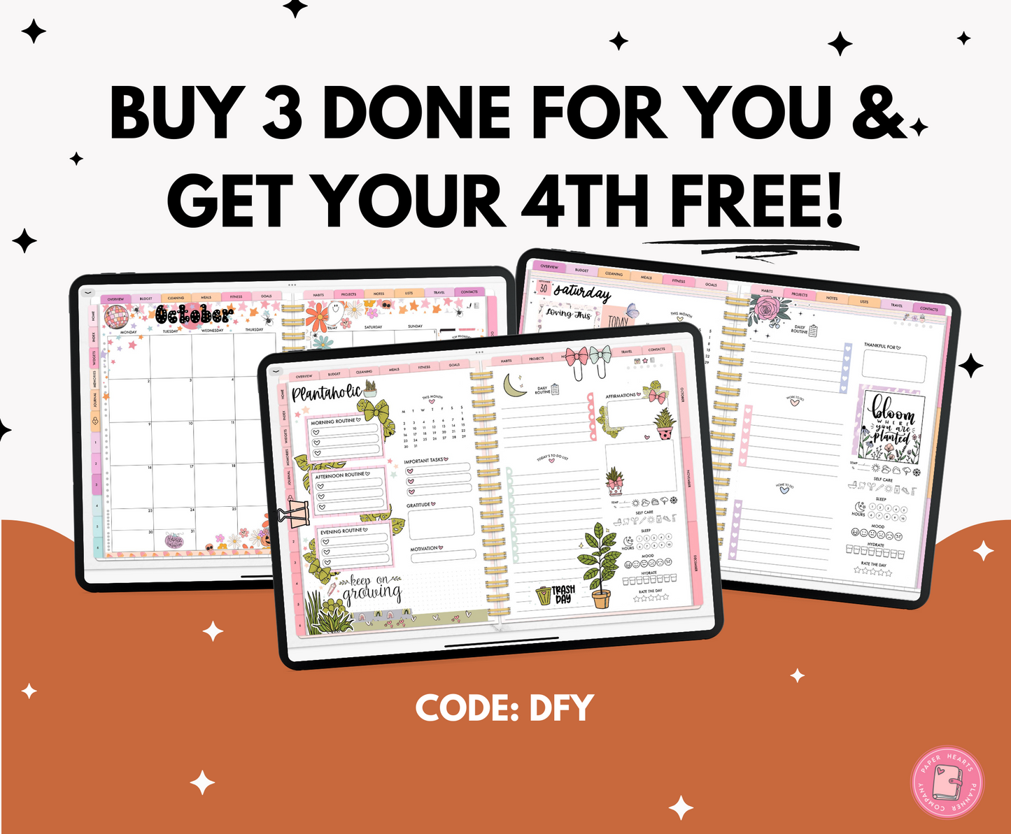 Give Thanks Monthly Done For You Spread