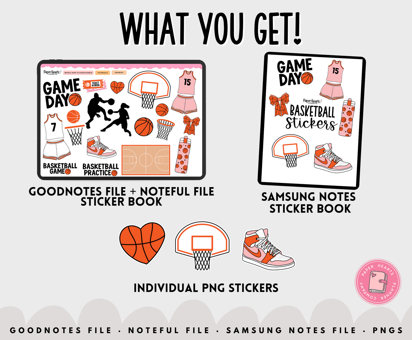 Basketball Stickers