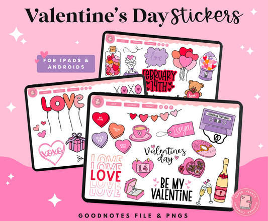 Be My Valentine Stickers