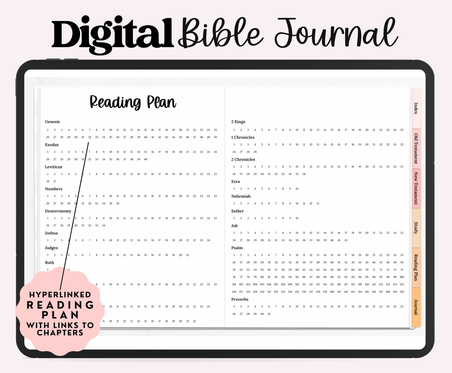 Digital Bible Journal | KJV