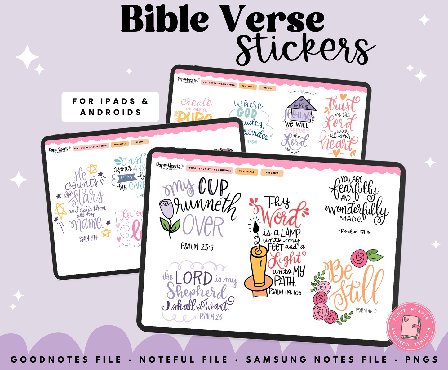 Bible Verse Stickers