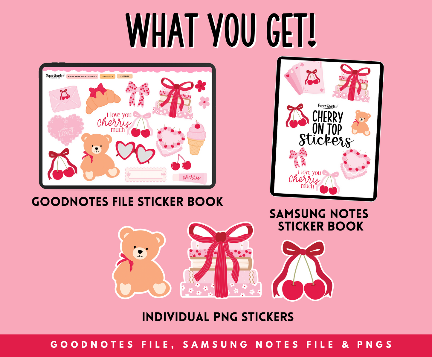 Cherry On Top Stickers