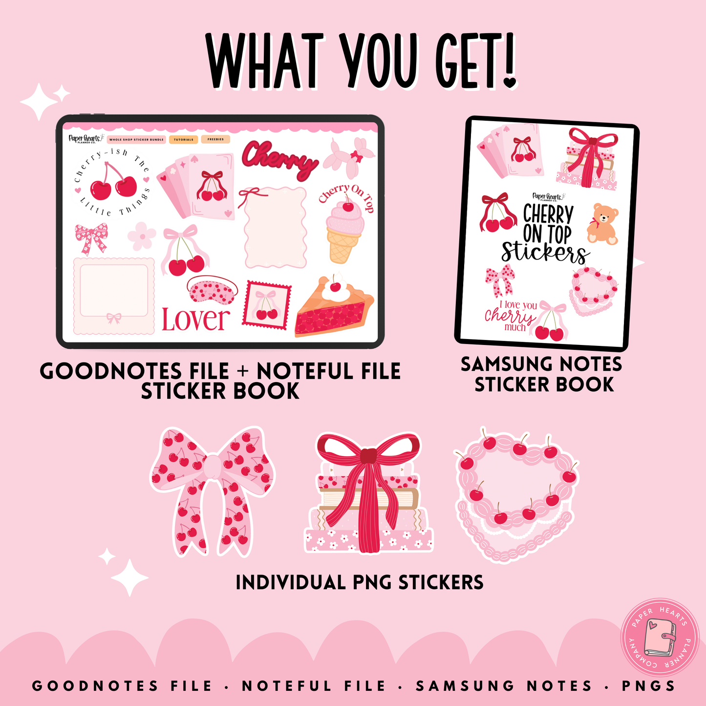 Cherry On Top Stickers