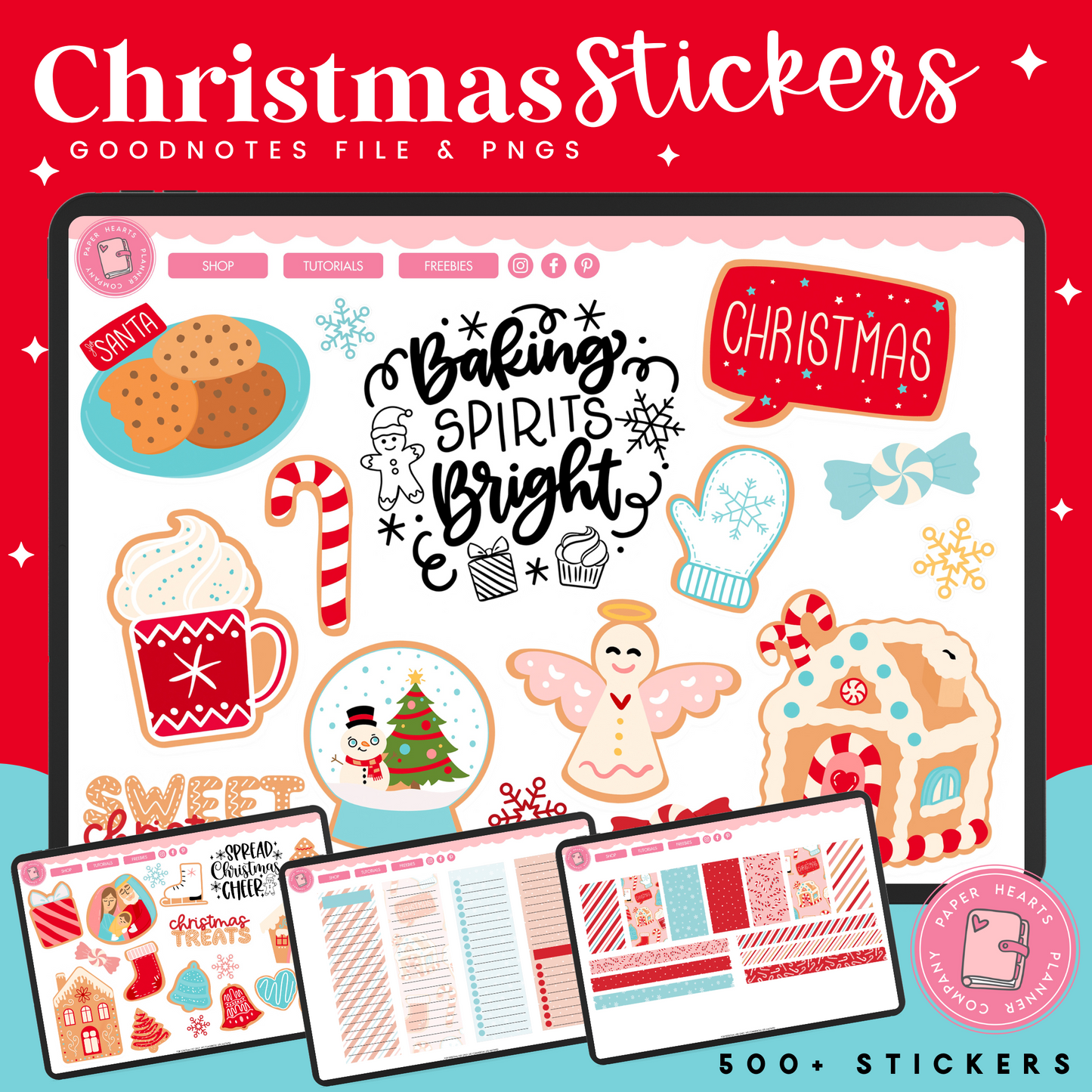 Christmas Cookies Stickers