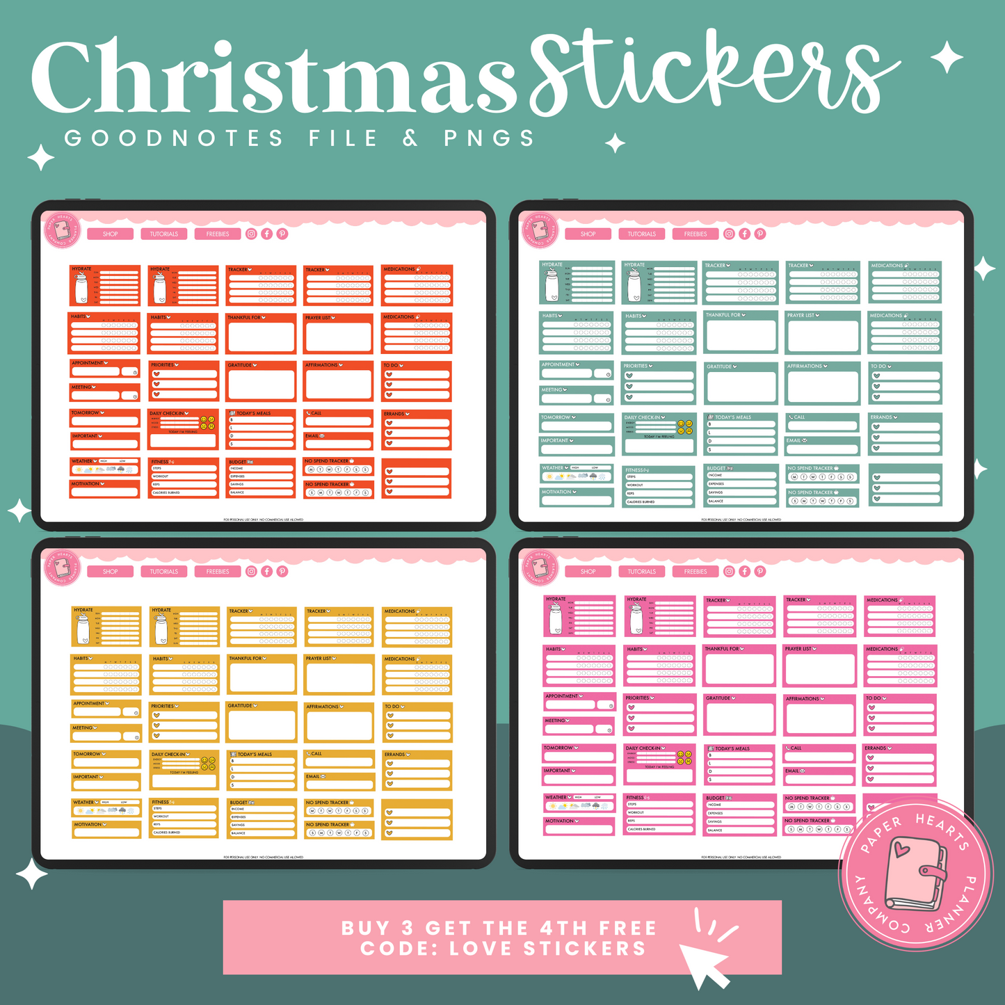 Christmas Ornament Stickers