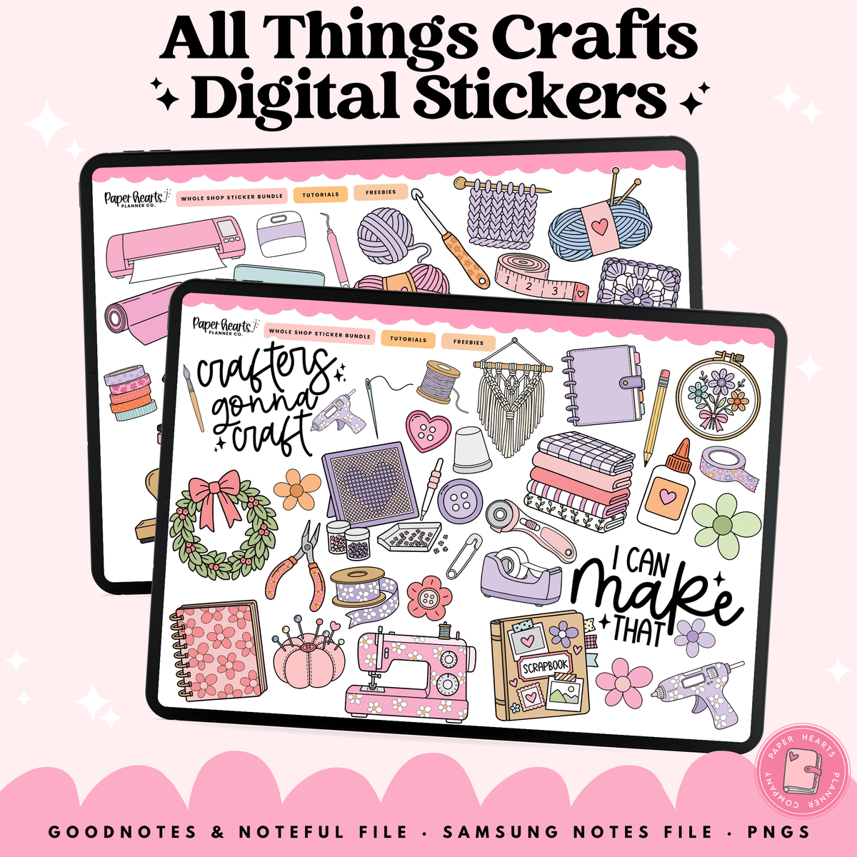 All Things Craft Stickers