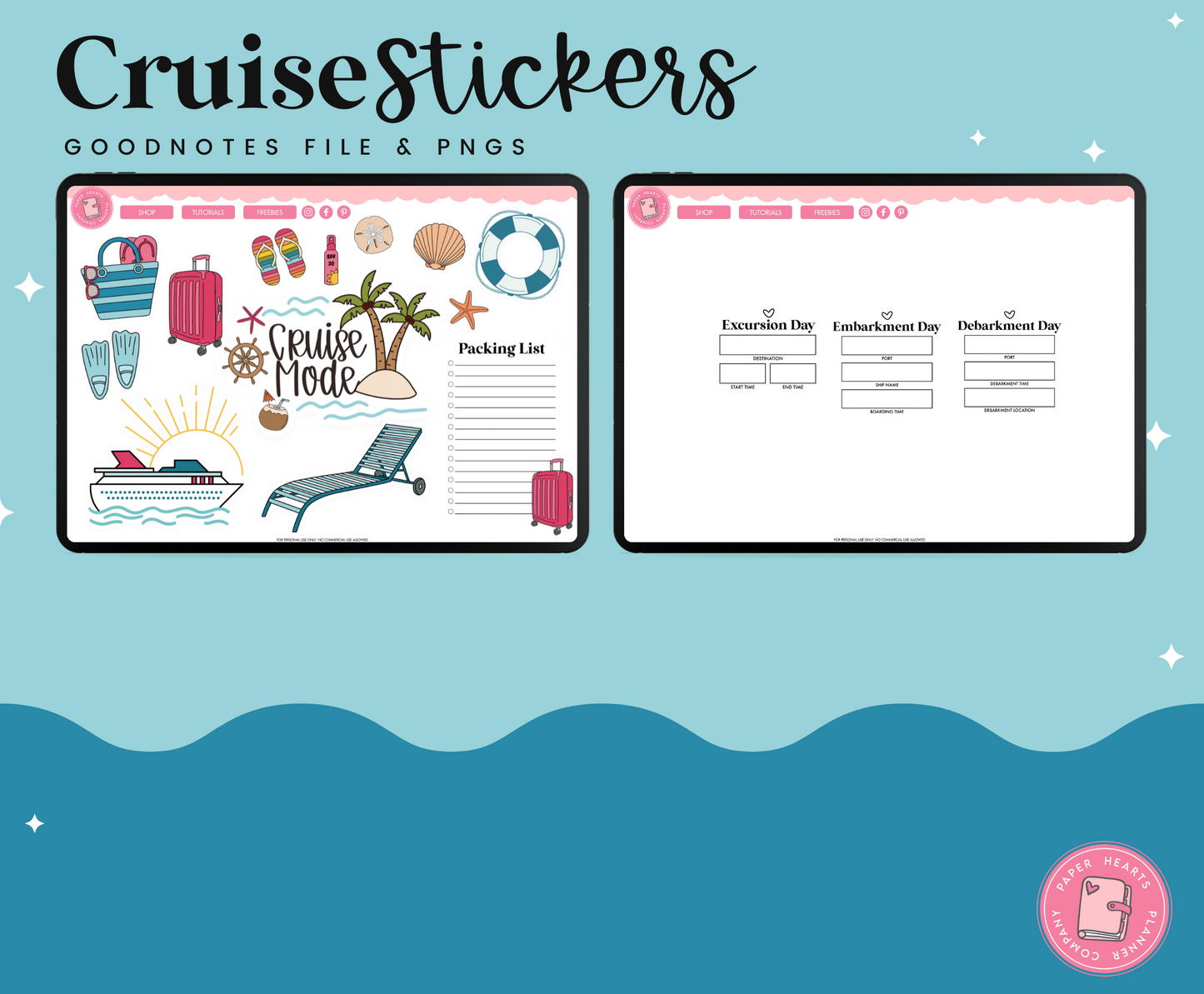 Cruise Stickers