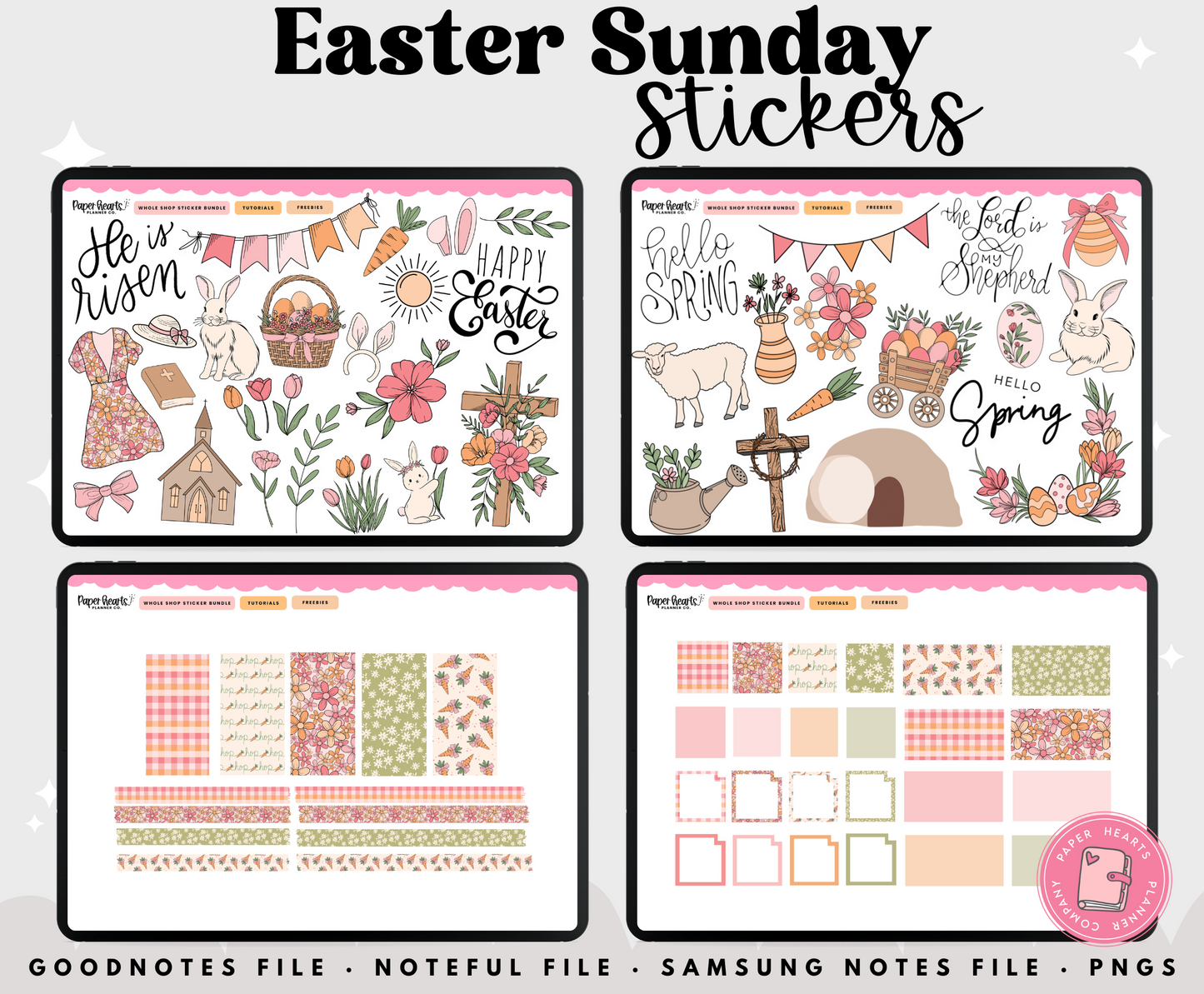 Easter Sunday Stickers