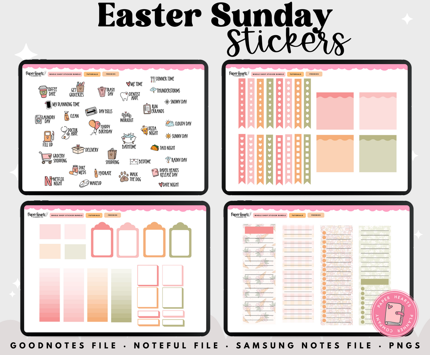 Easter Sunday Stickers