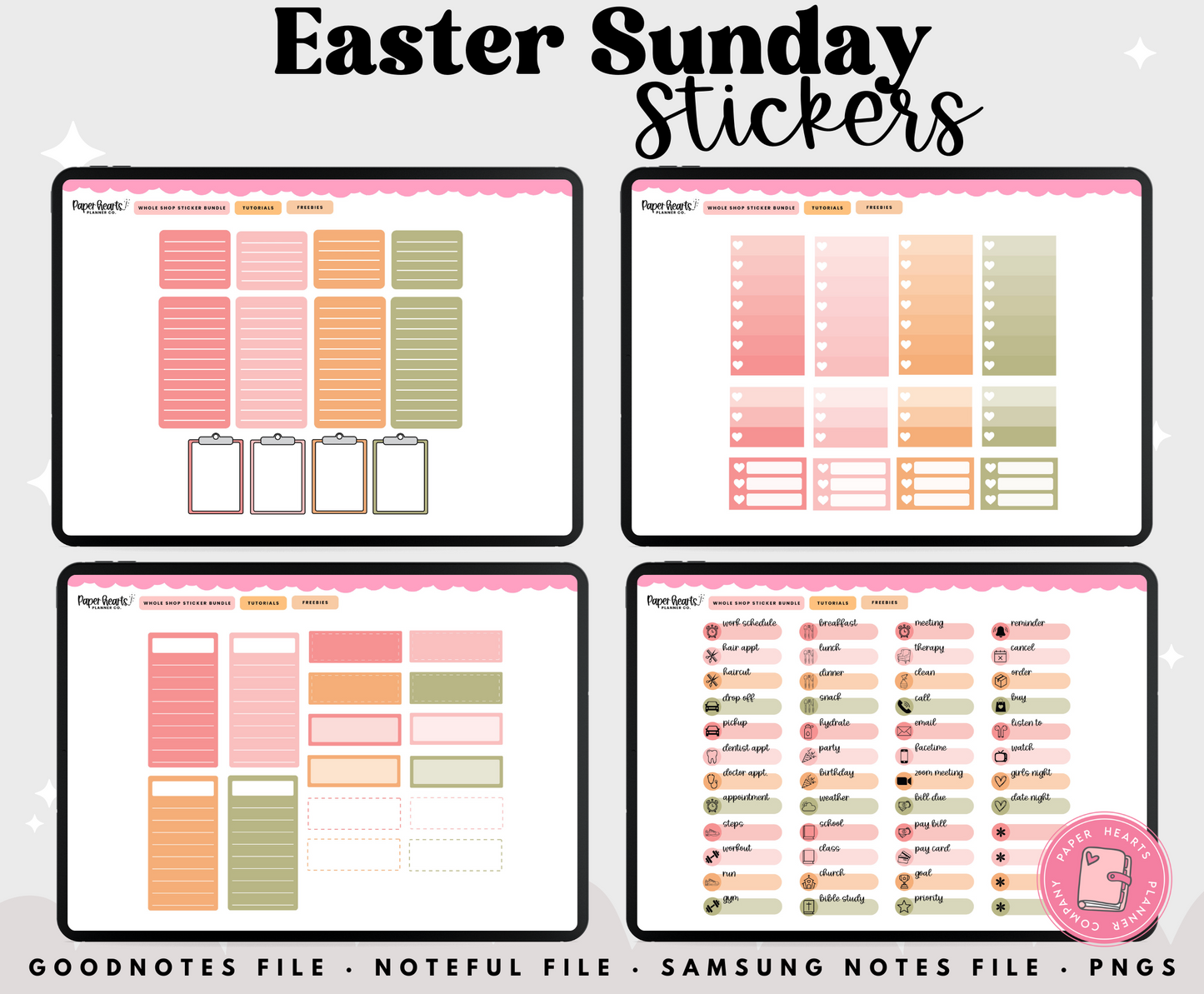 Easter Sunday Stickers