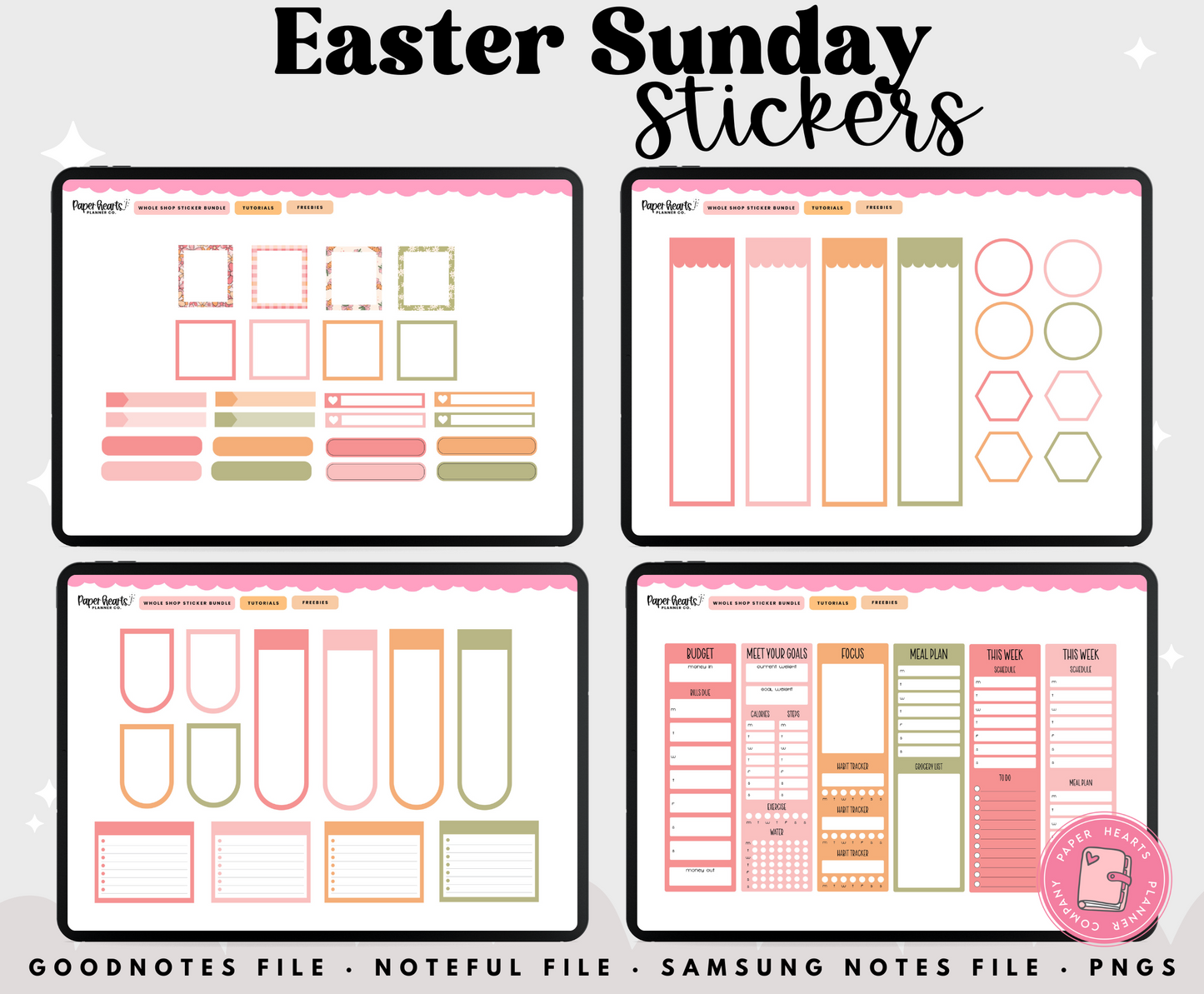 Easter Sunday Stickers