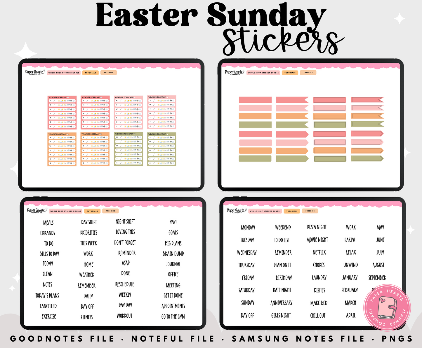 Easter Sunday Stickers