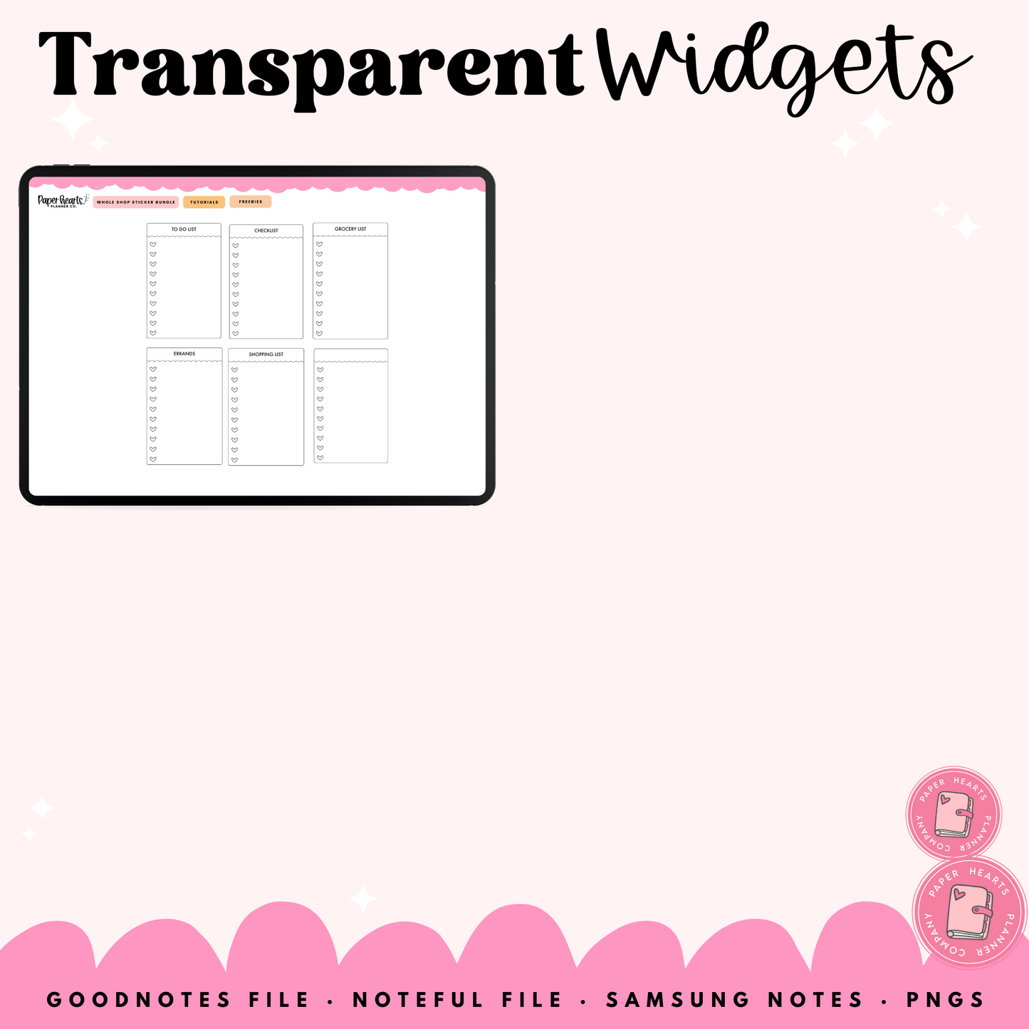 Everyday Transparent Widgets 2025 Version