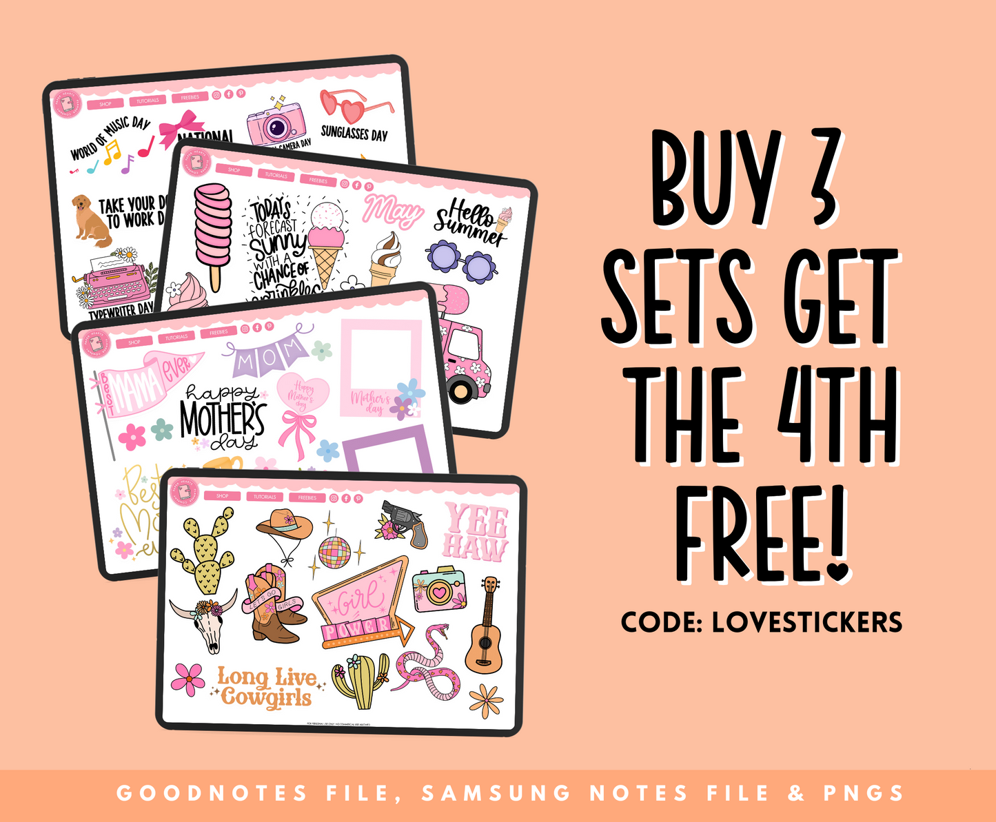 November Fall Stickers