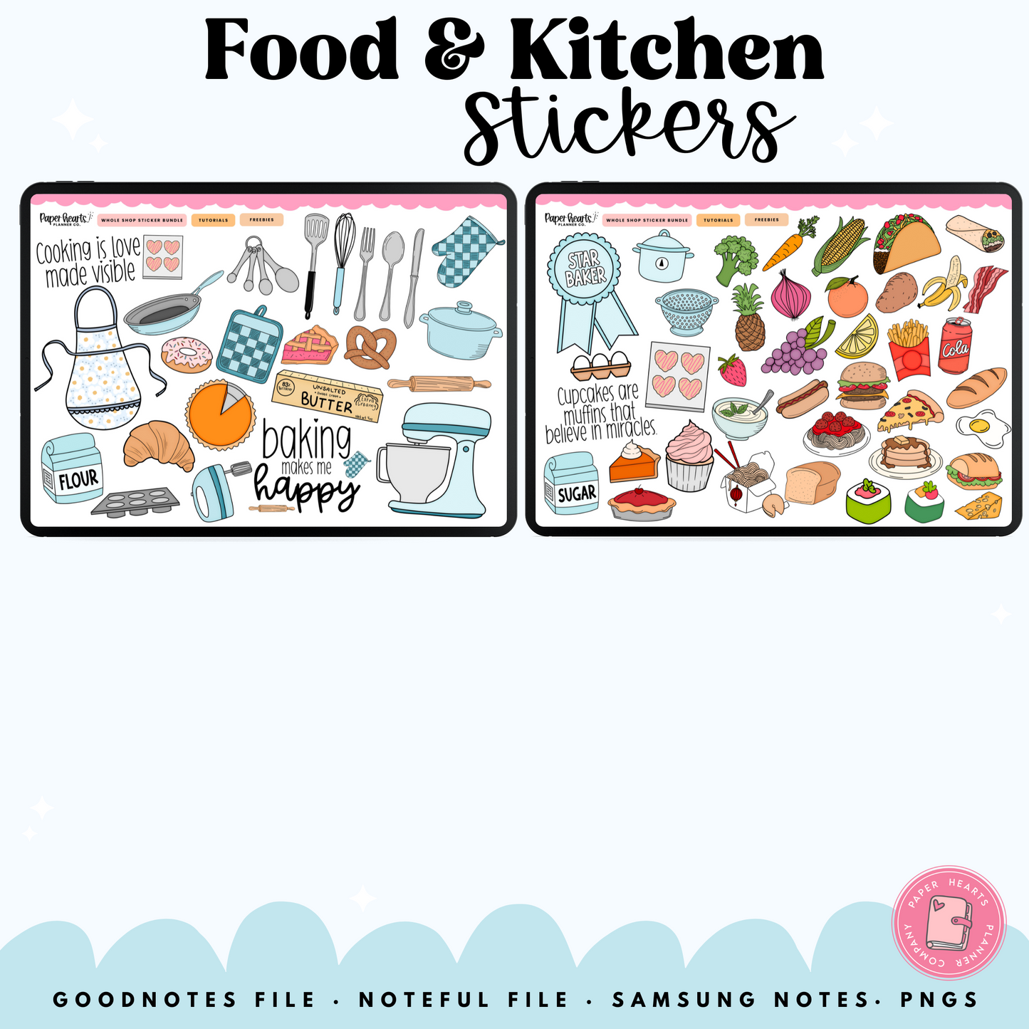 Food & Kitchen Stickers
