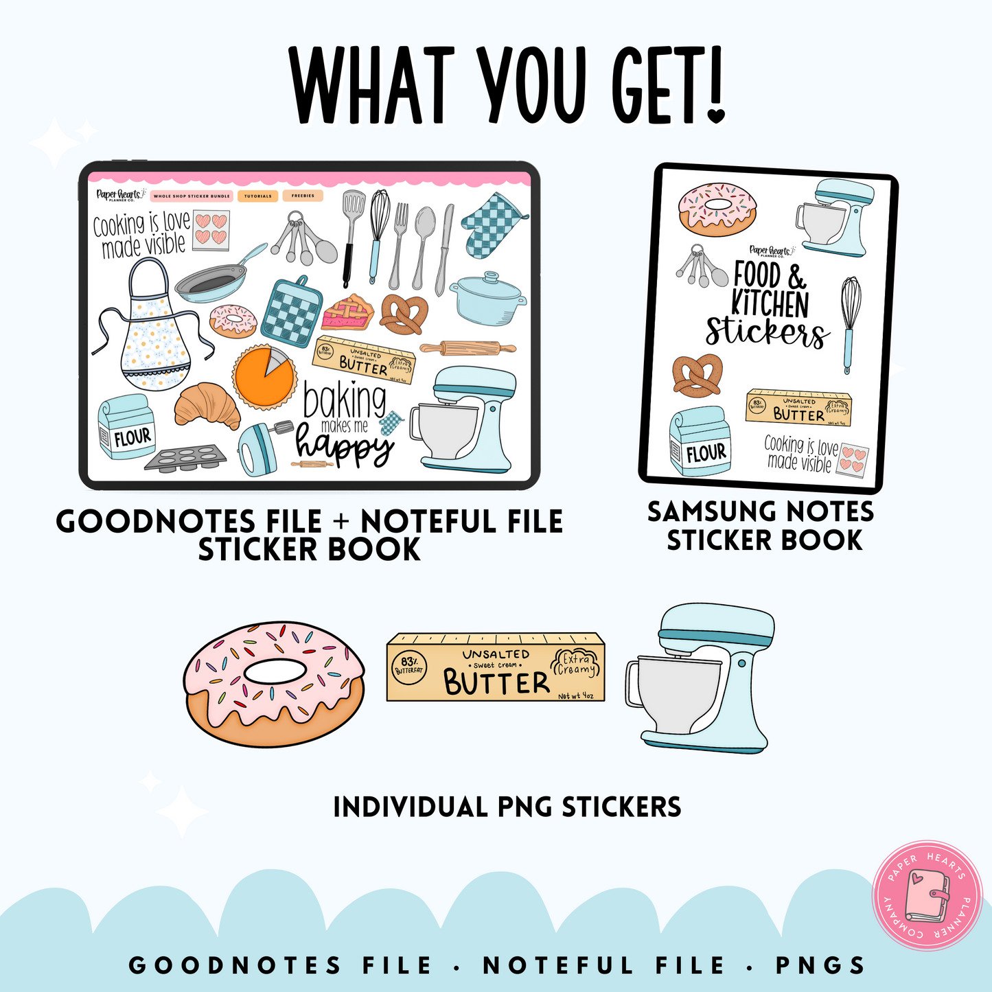 Food & Kitchen Stickers