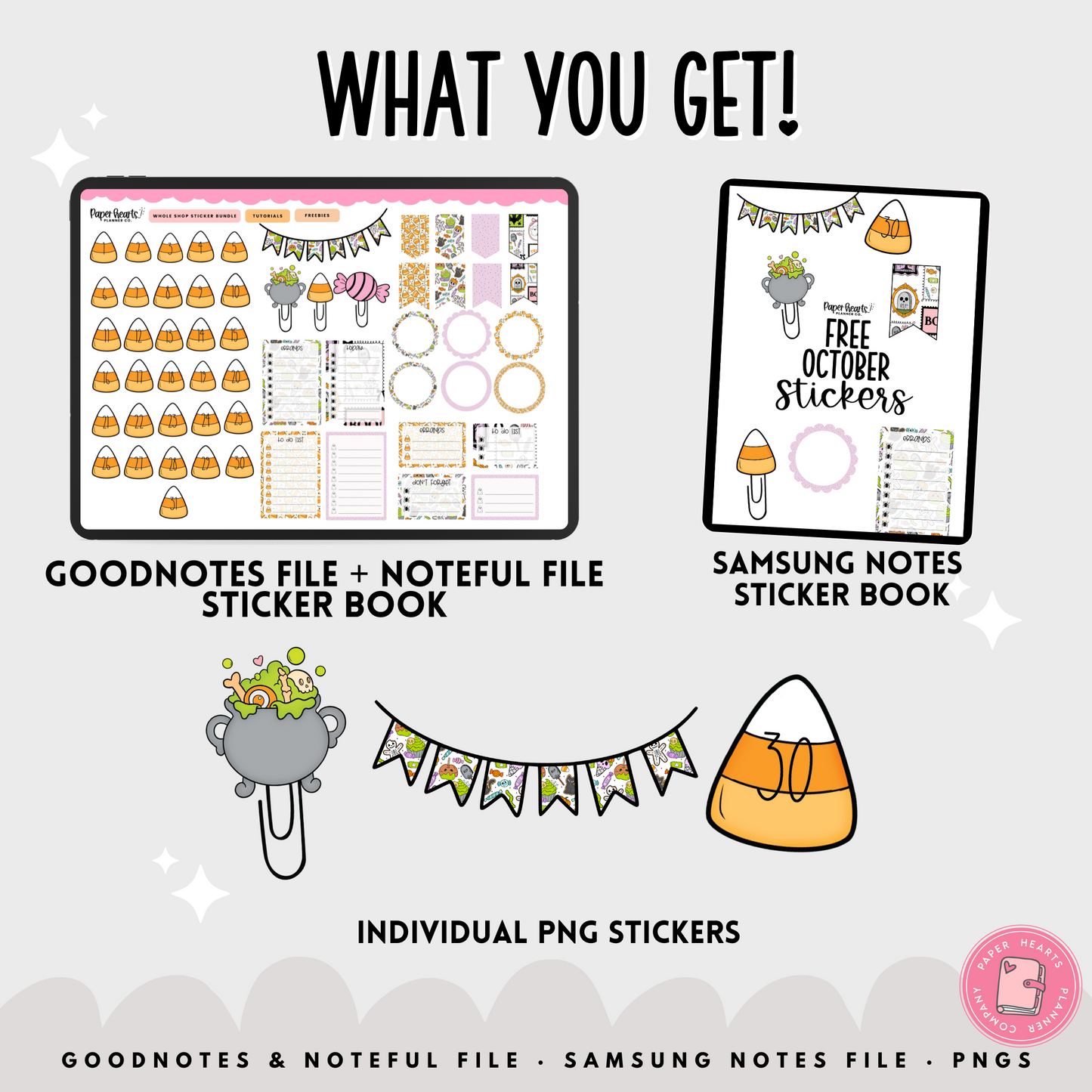 Free October Stickers