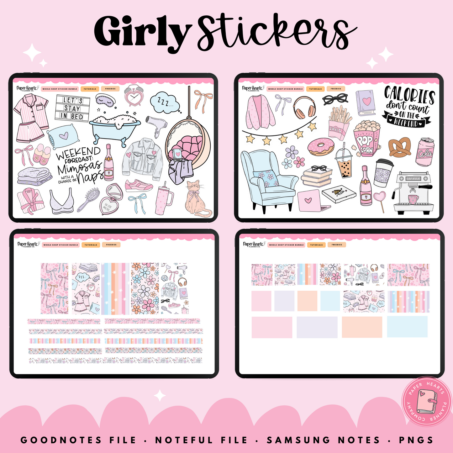 Girly Stickers