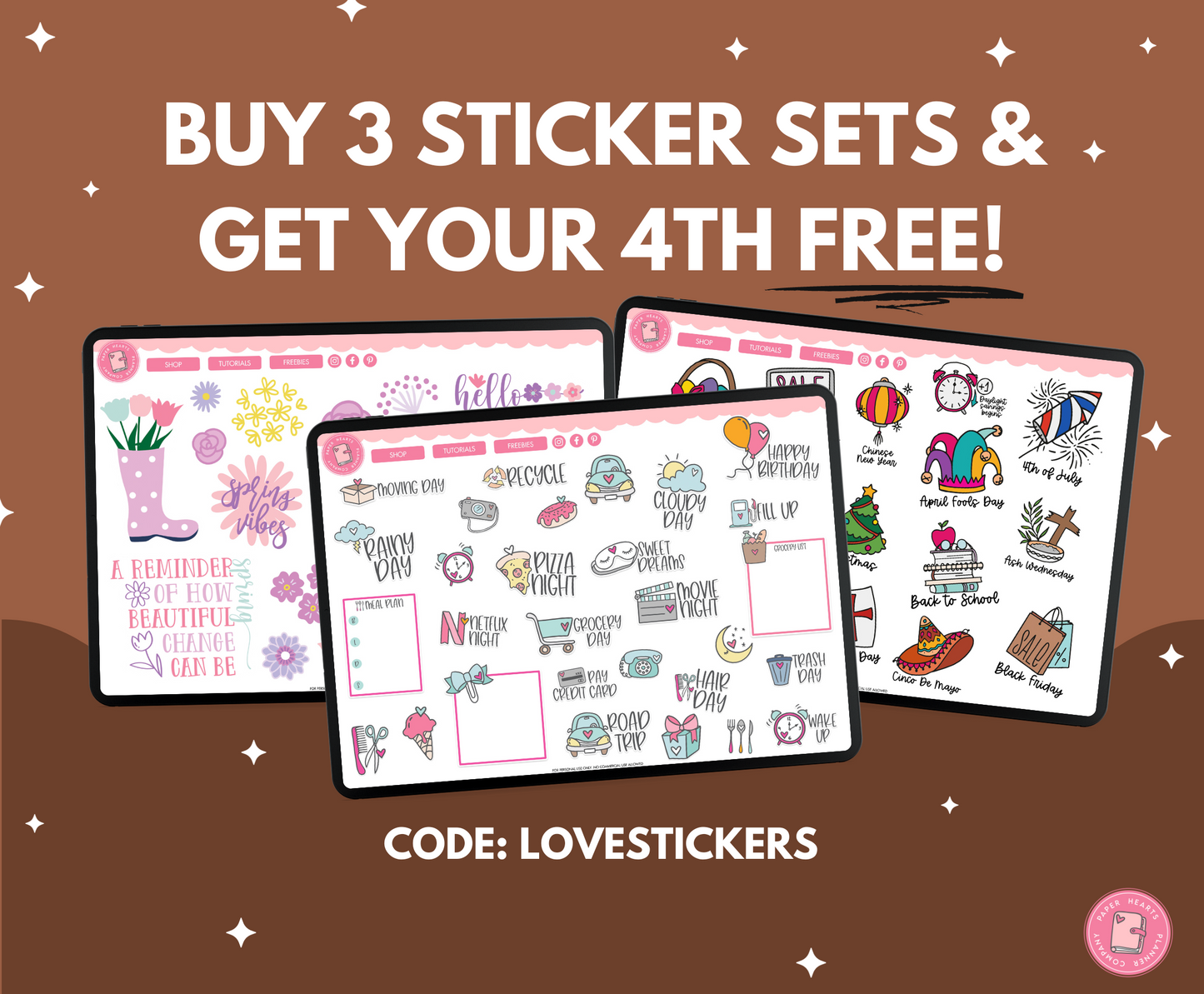 Giving Thanks Stickers