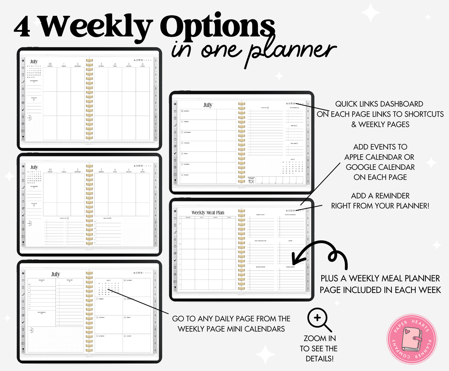 25-26 Midyear Gray Everything Planner