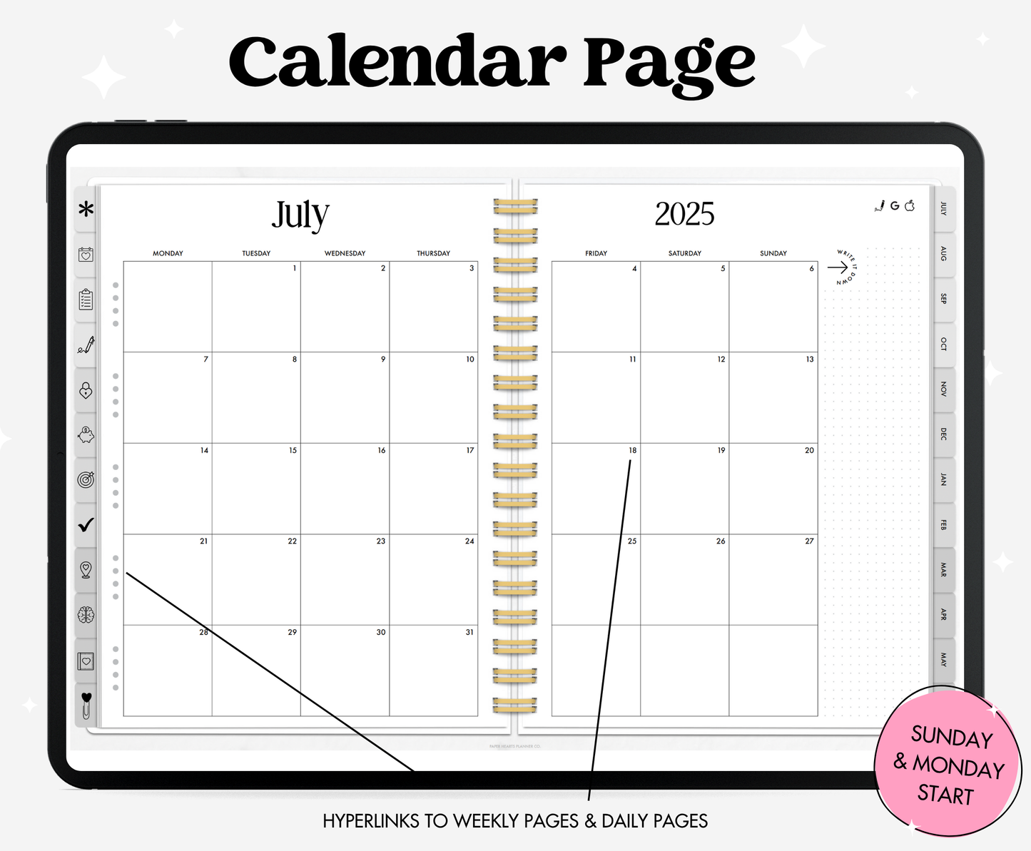 25-26 Midyear Gray Everything Planner