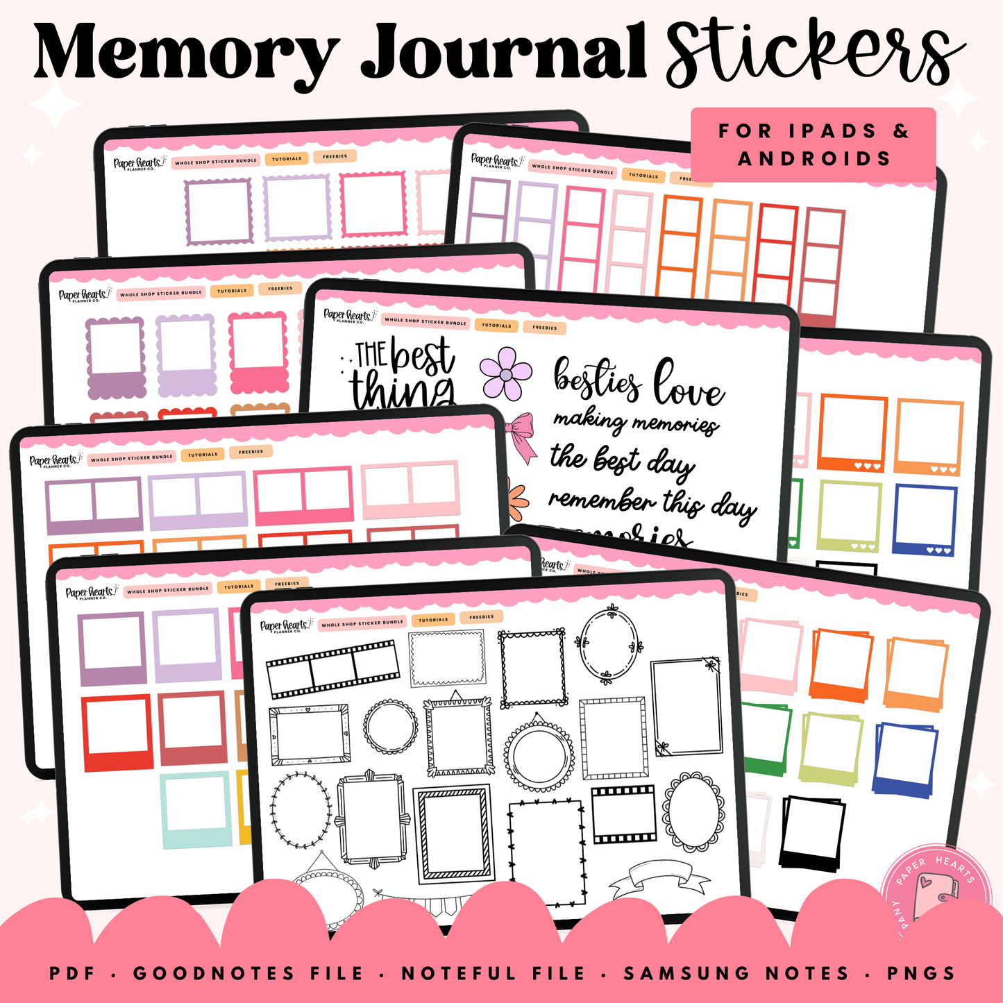 Memory Journal & Stickers