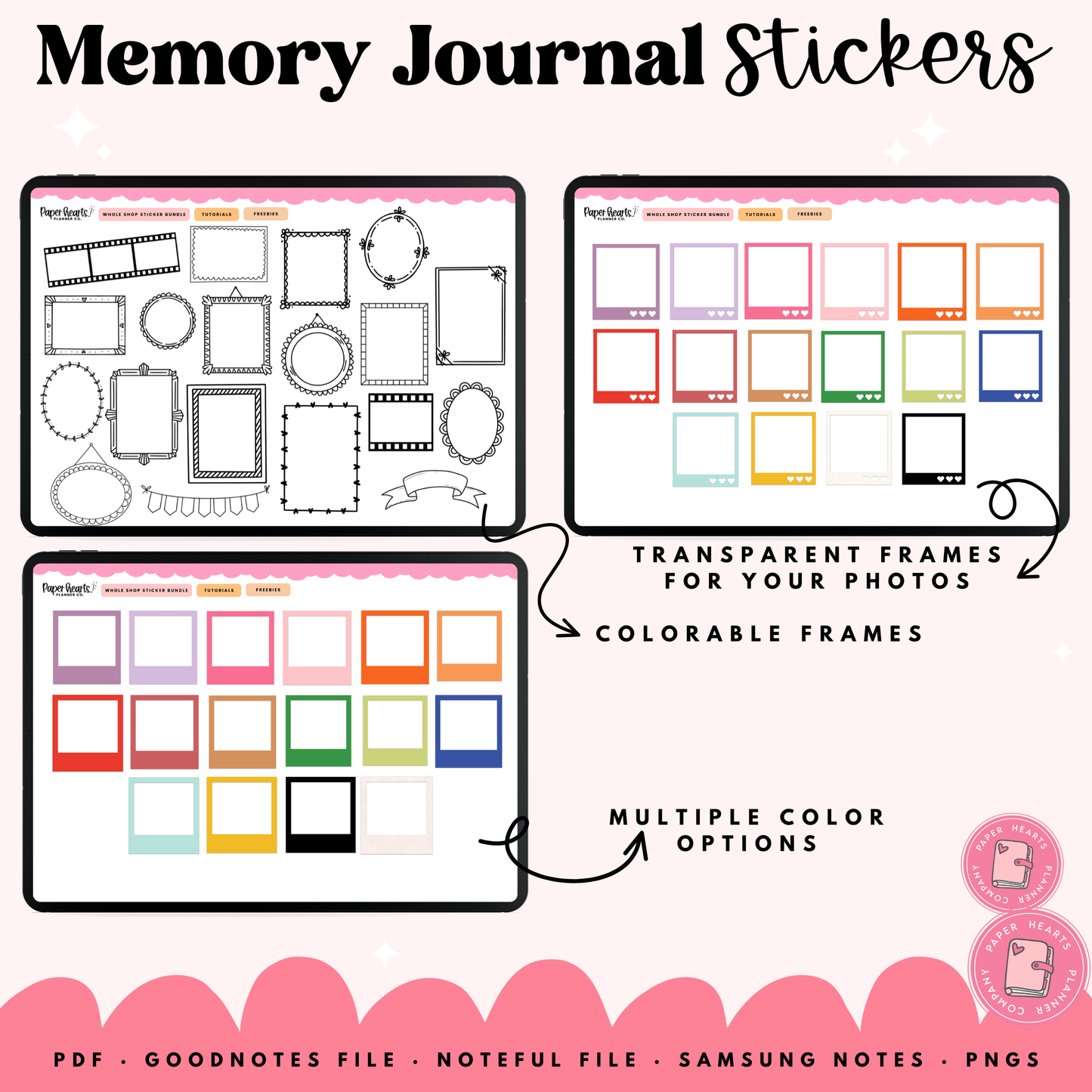 Memory Journal & Stickers