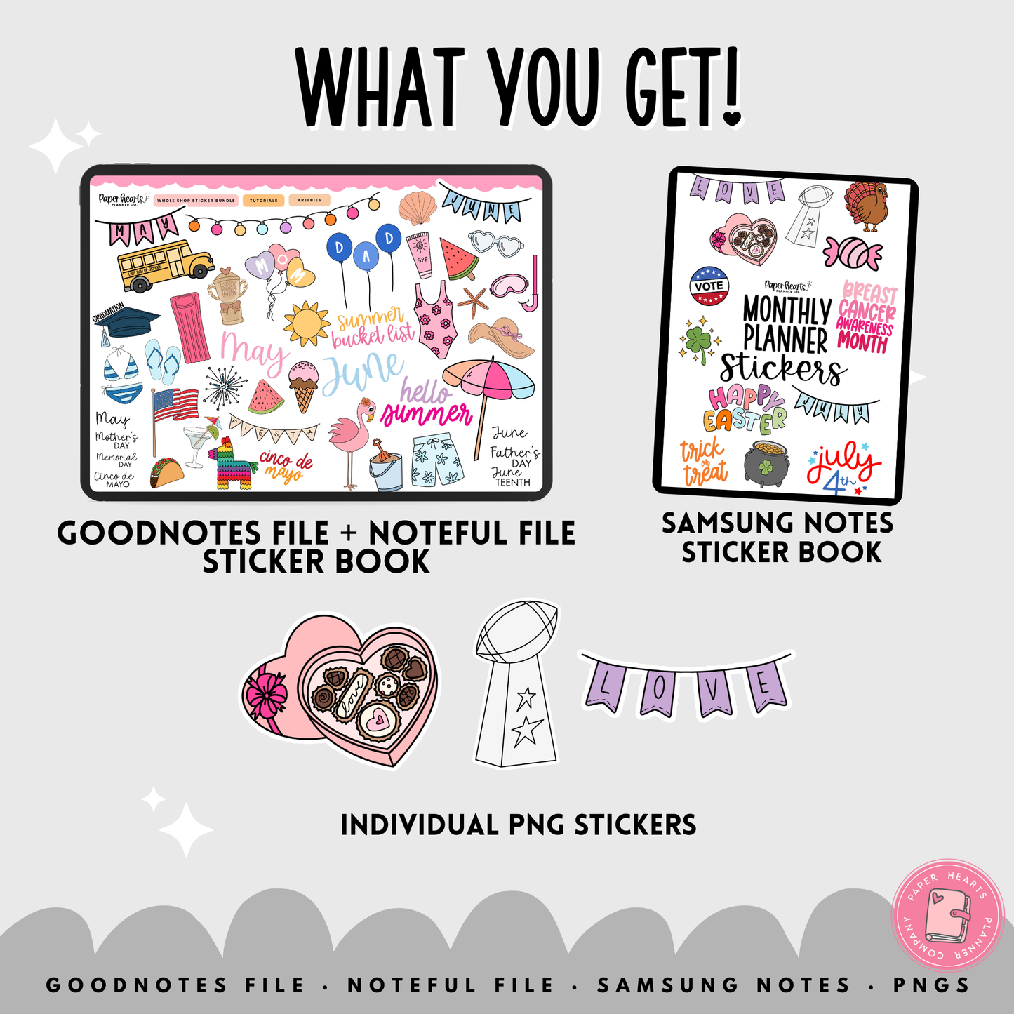 Monthly Planner Stickers