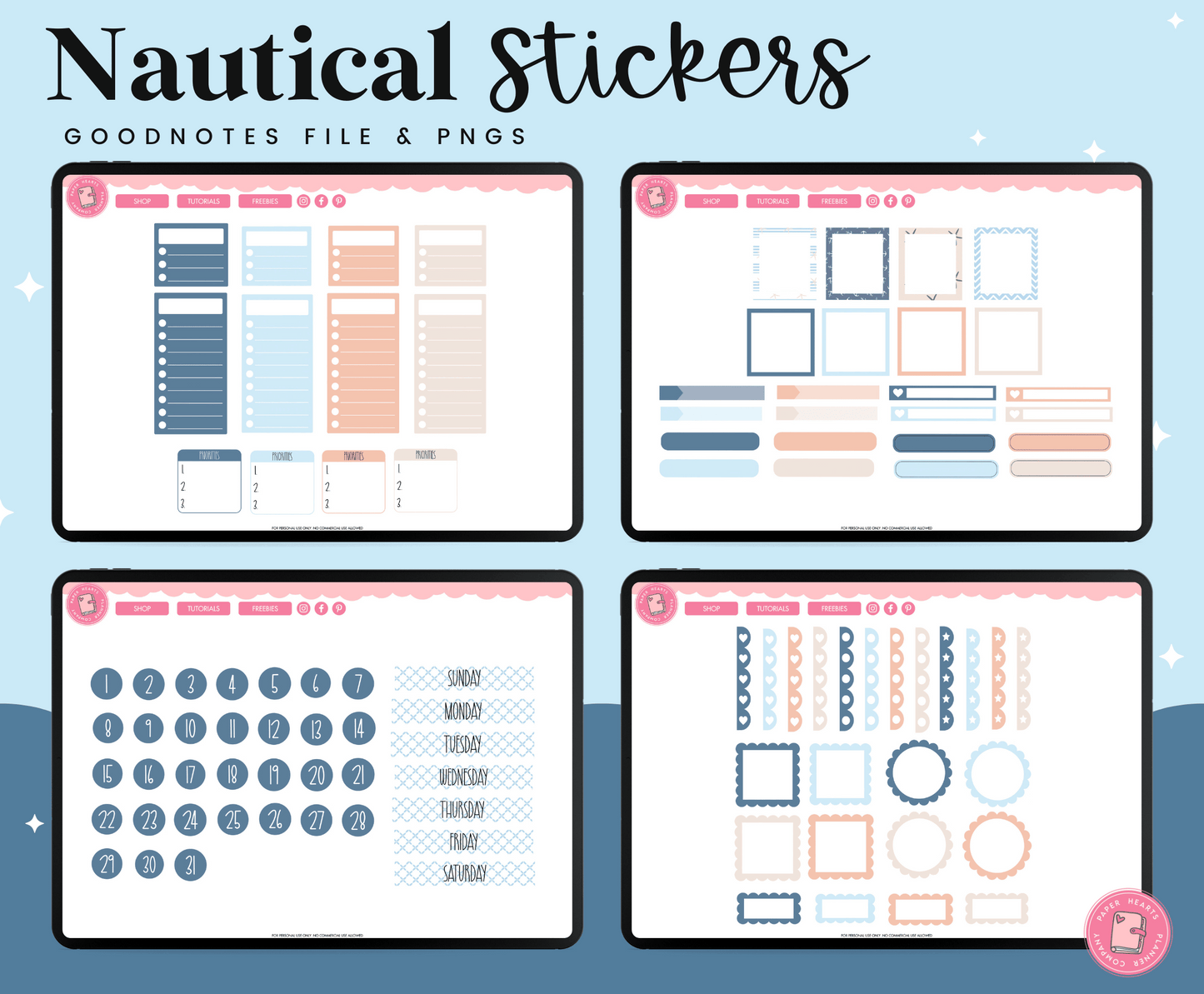 Nautical Stickers