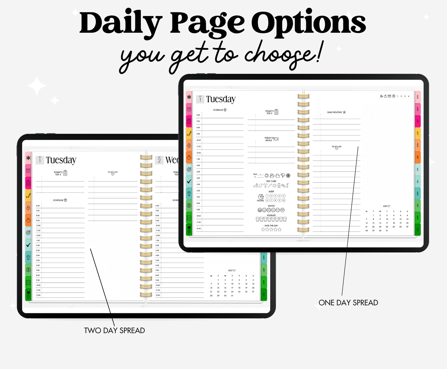 25-26 Midyear Rainbow Everything Planner