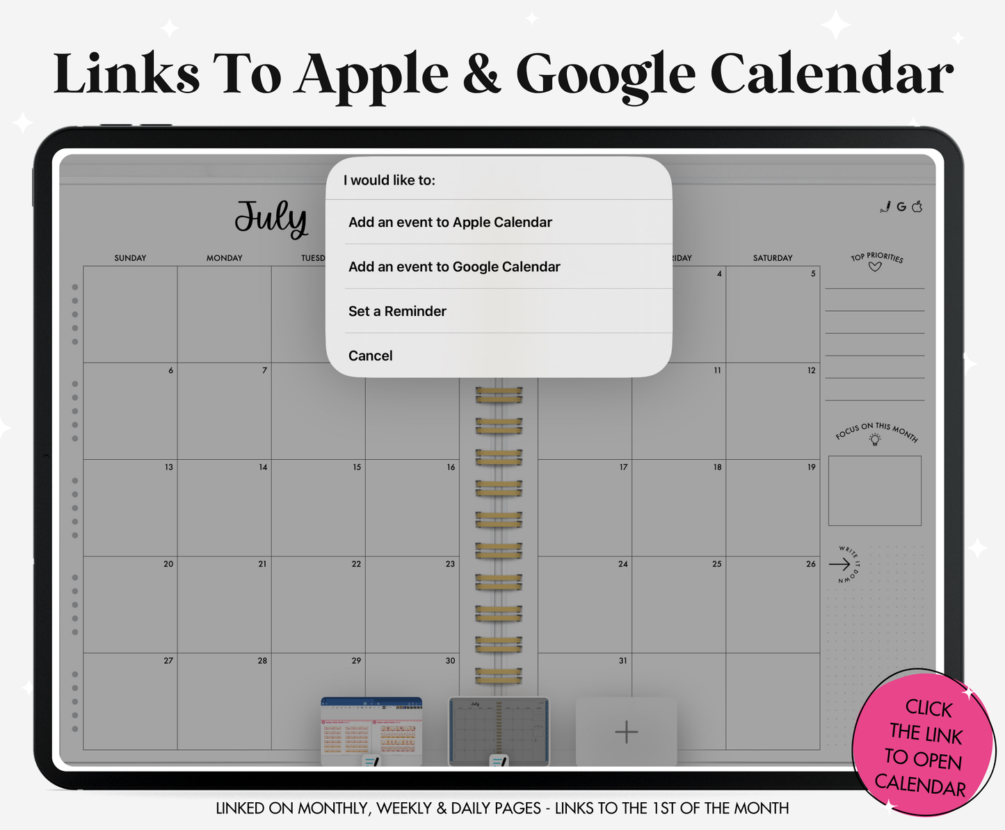 25-26 Midyear Rainbow Everything Planner