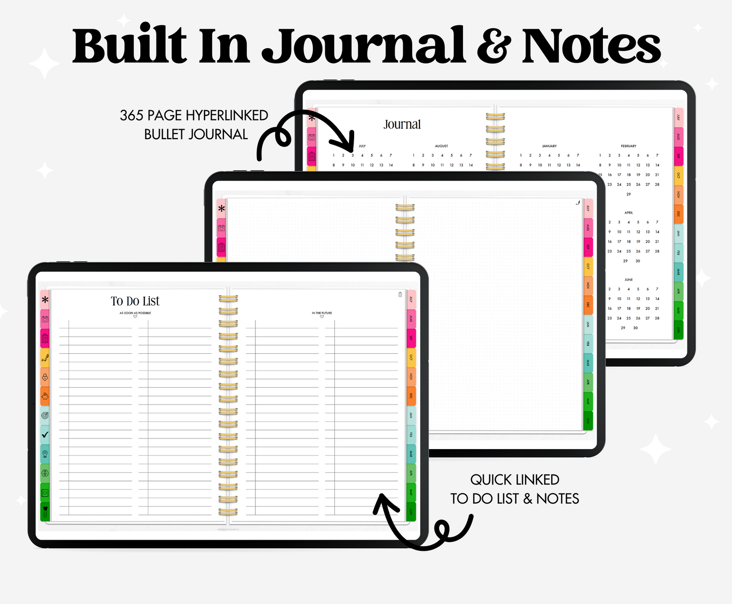 25-26 Midyear Rainbow Everything Planner