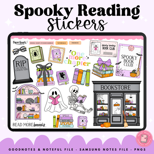 Spooky Reading Stickers