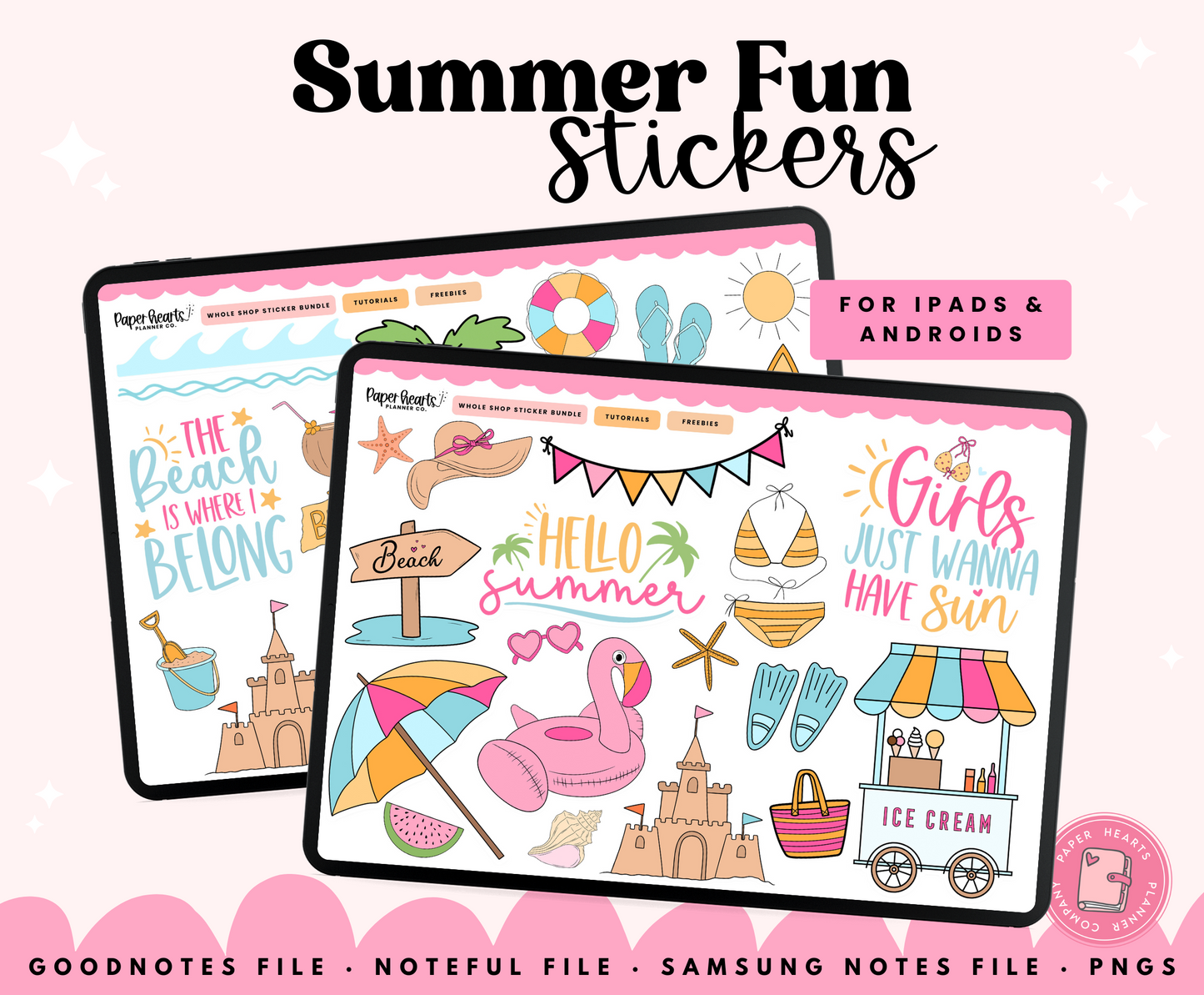 Summer Fun Stickers