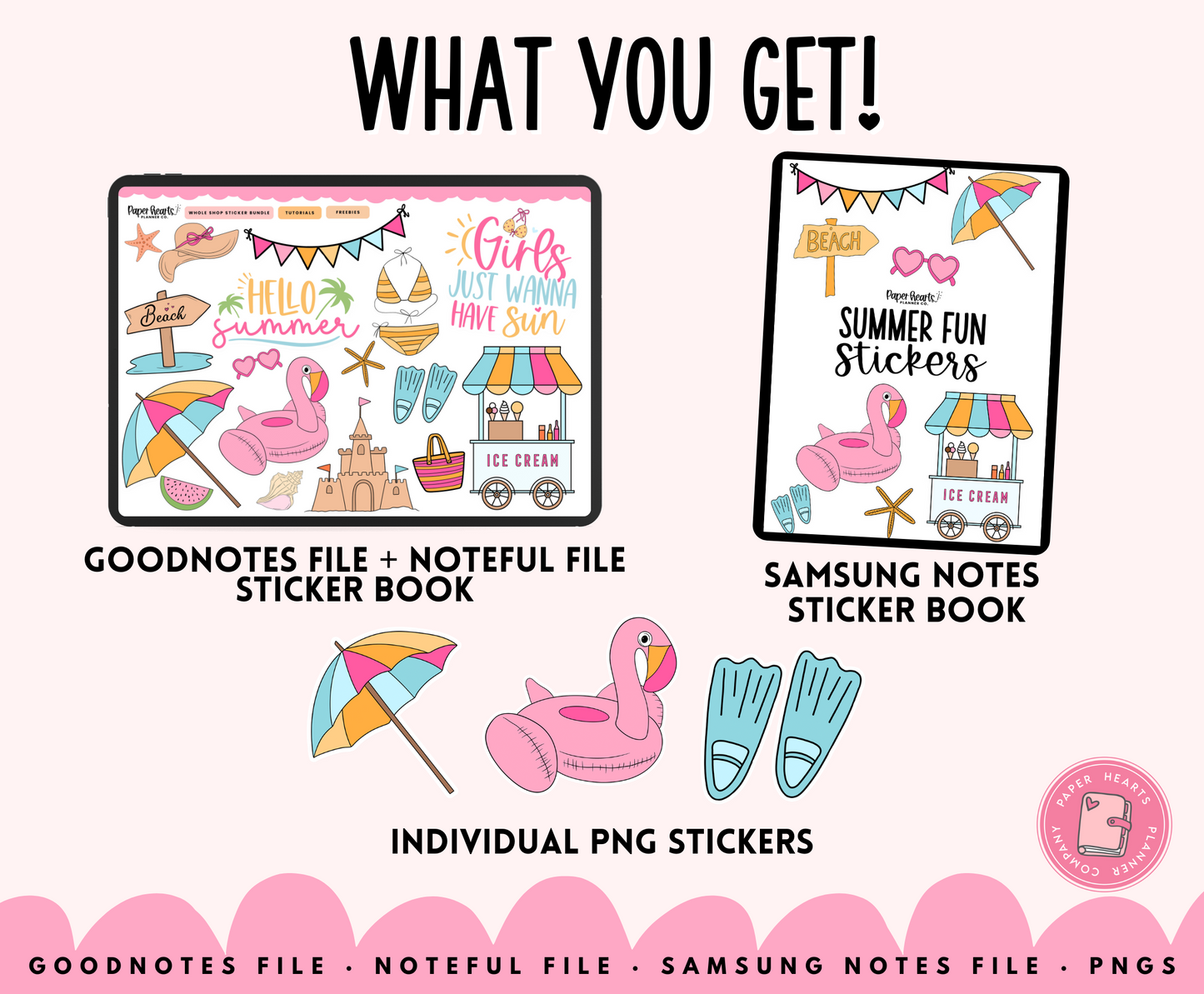 Summer Fun Stickers
