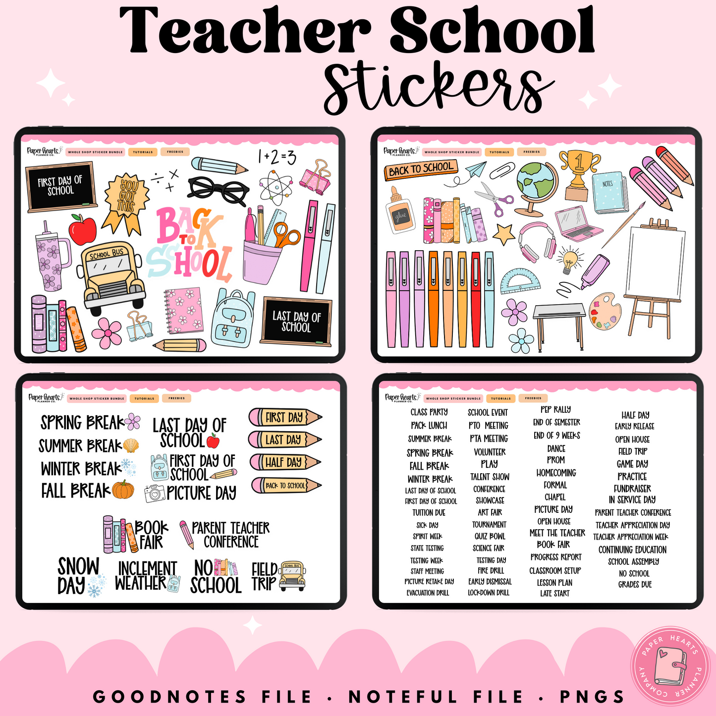 Teacher Stickers