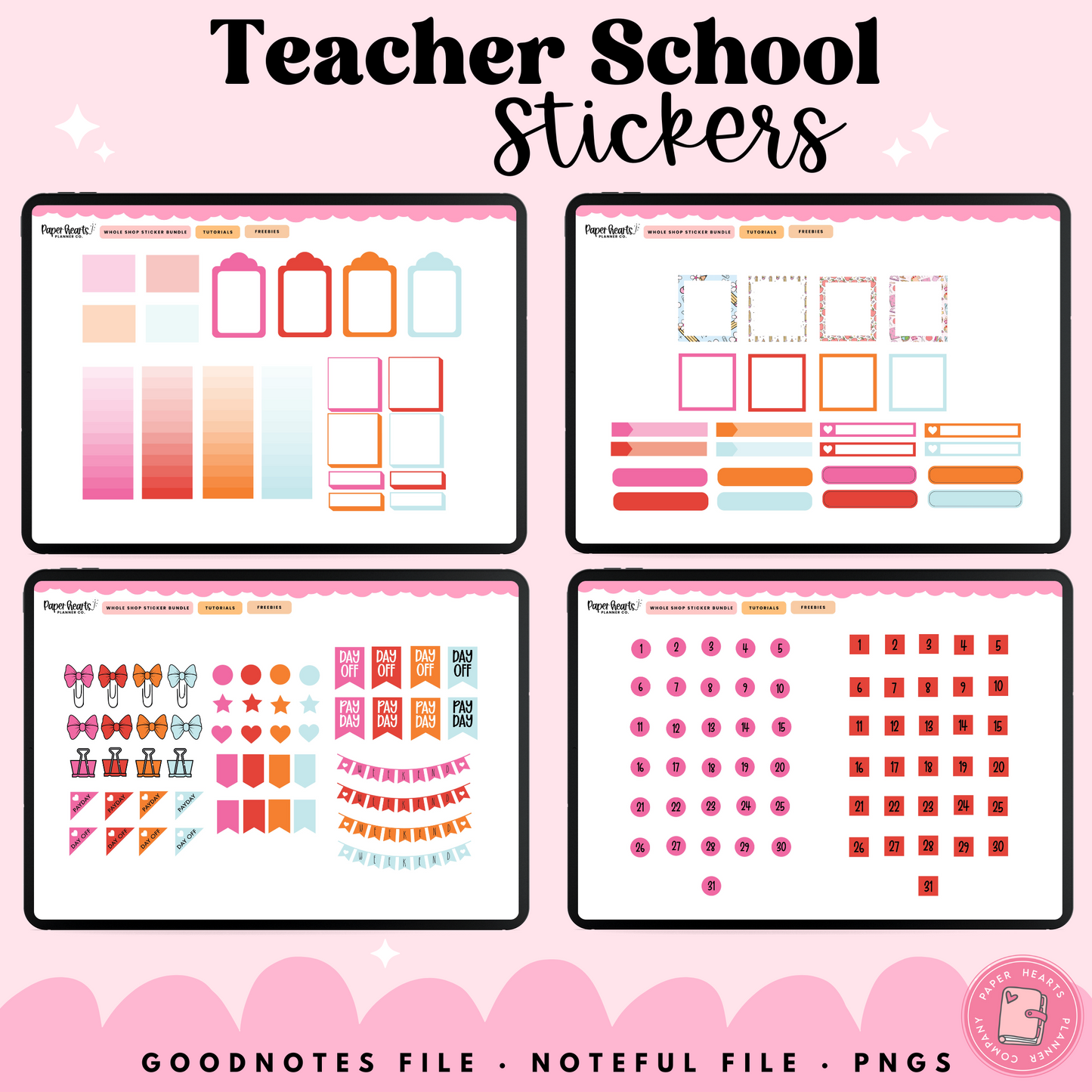 Teacher Stickers
