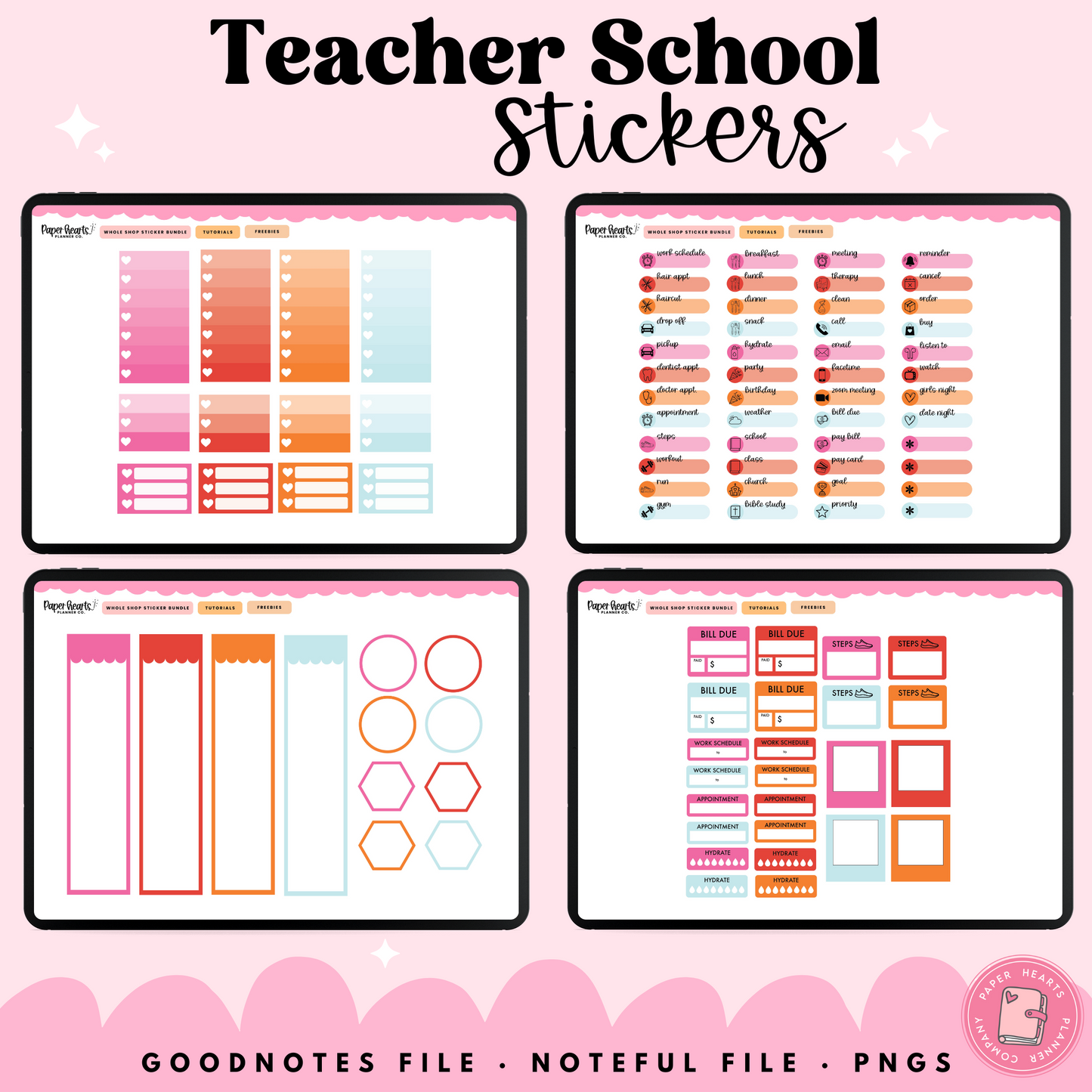 Teacher Stickers