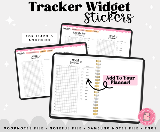 Tracker Full Page Widgets