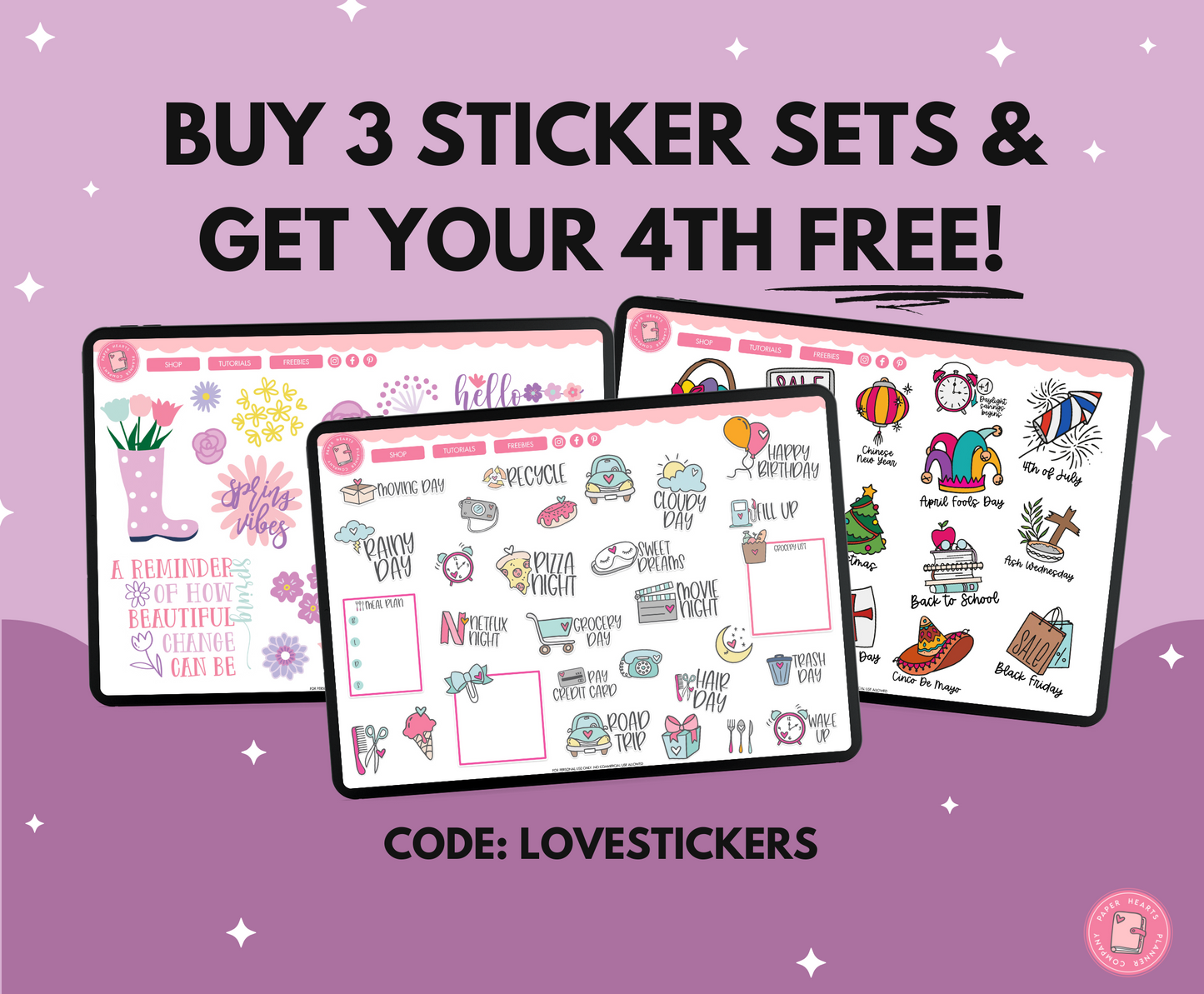 Everyday Planner Widgets Transparent